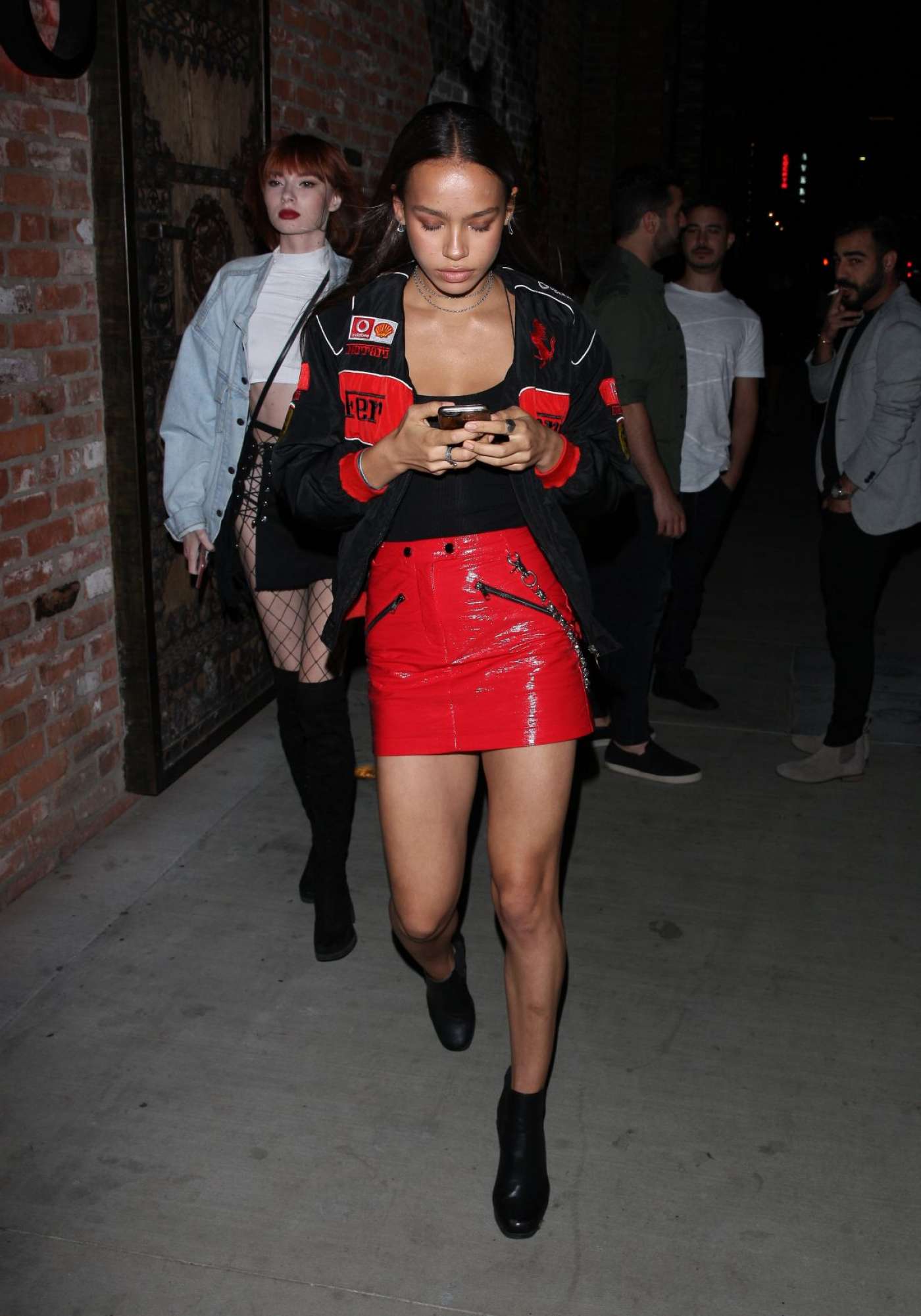 Zahara Davis seen at TAO in Hollywood