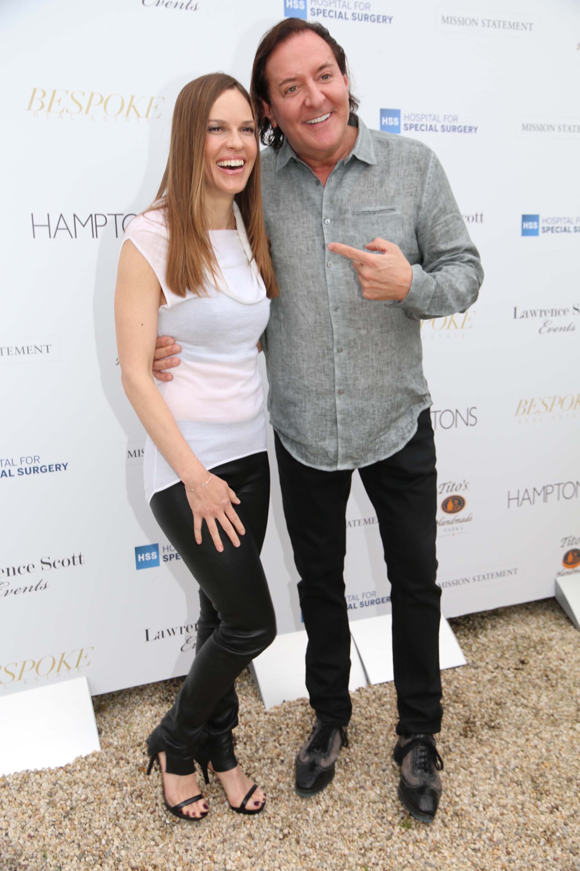 Hilary Swank attends Hamptons Magazine Kicks Off