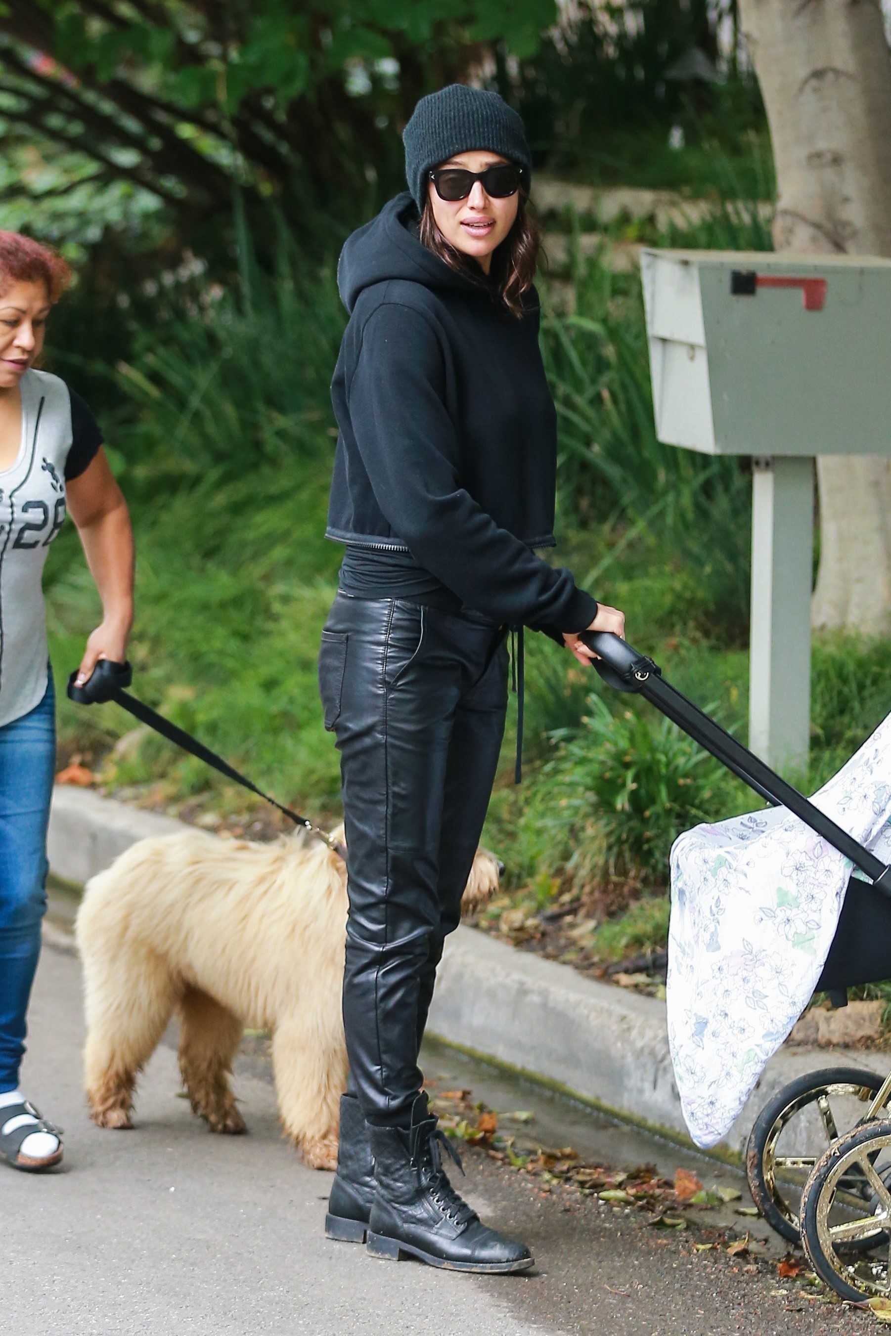 Irina Shayk out for a stroll in Santa Monica