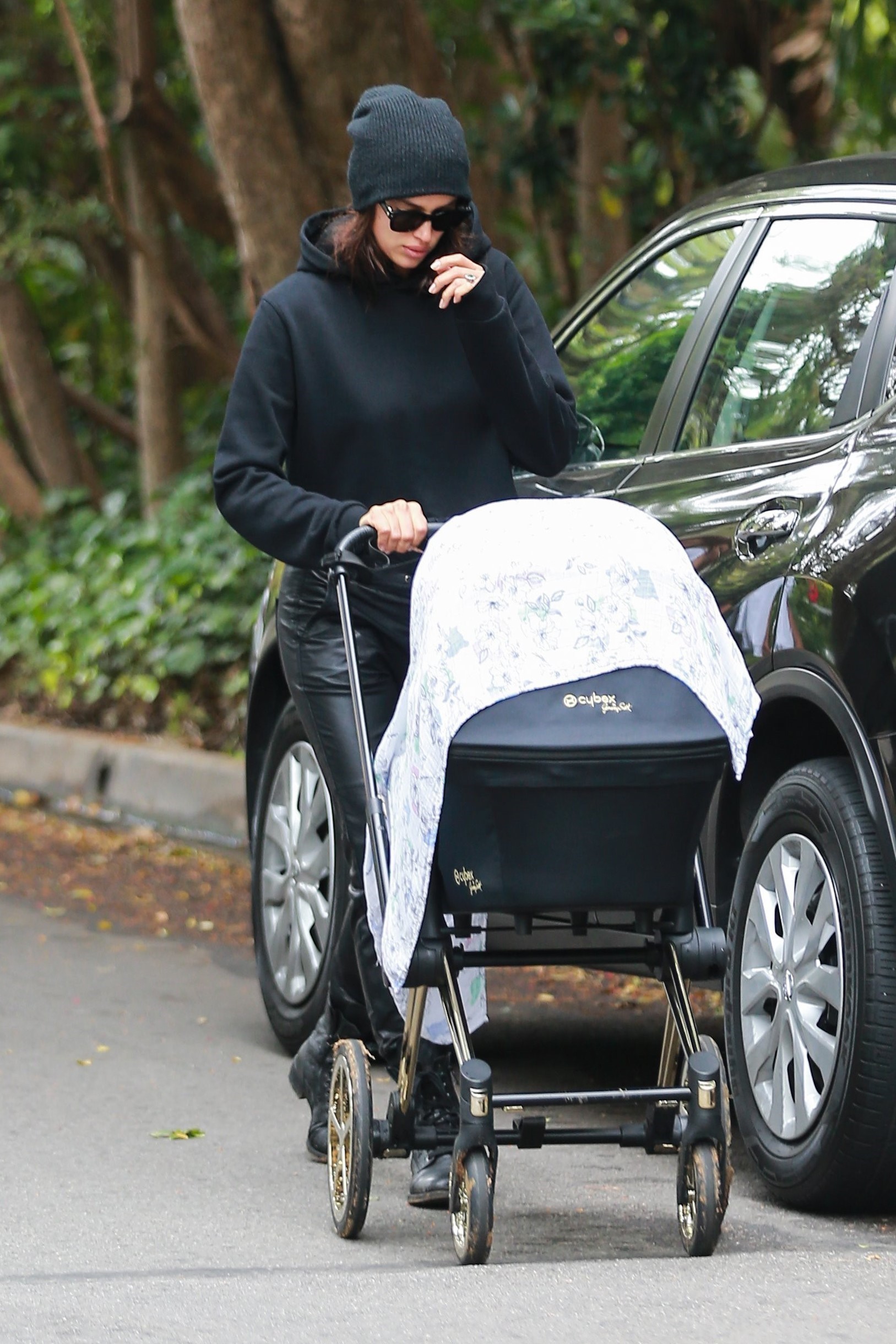 Irina Shayk out for a stroll in Santa Monica