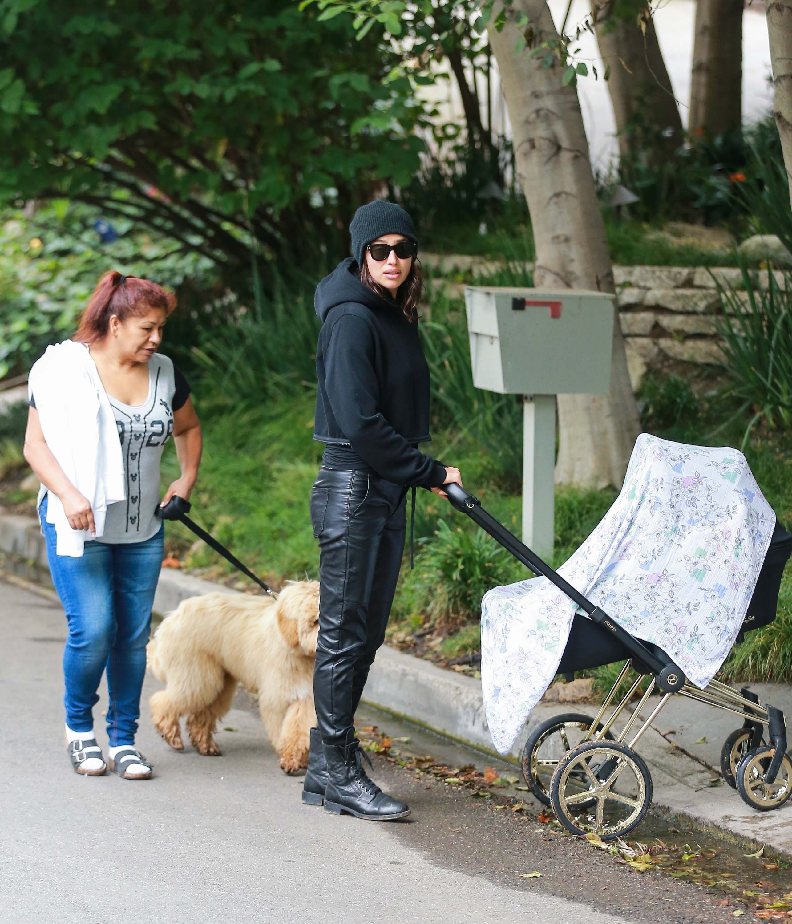 Irina Shayk out for a stroll in Santa Monica