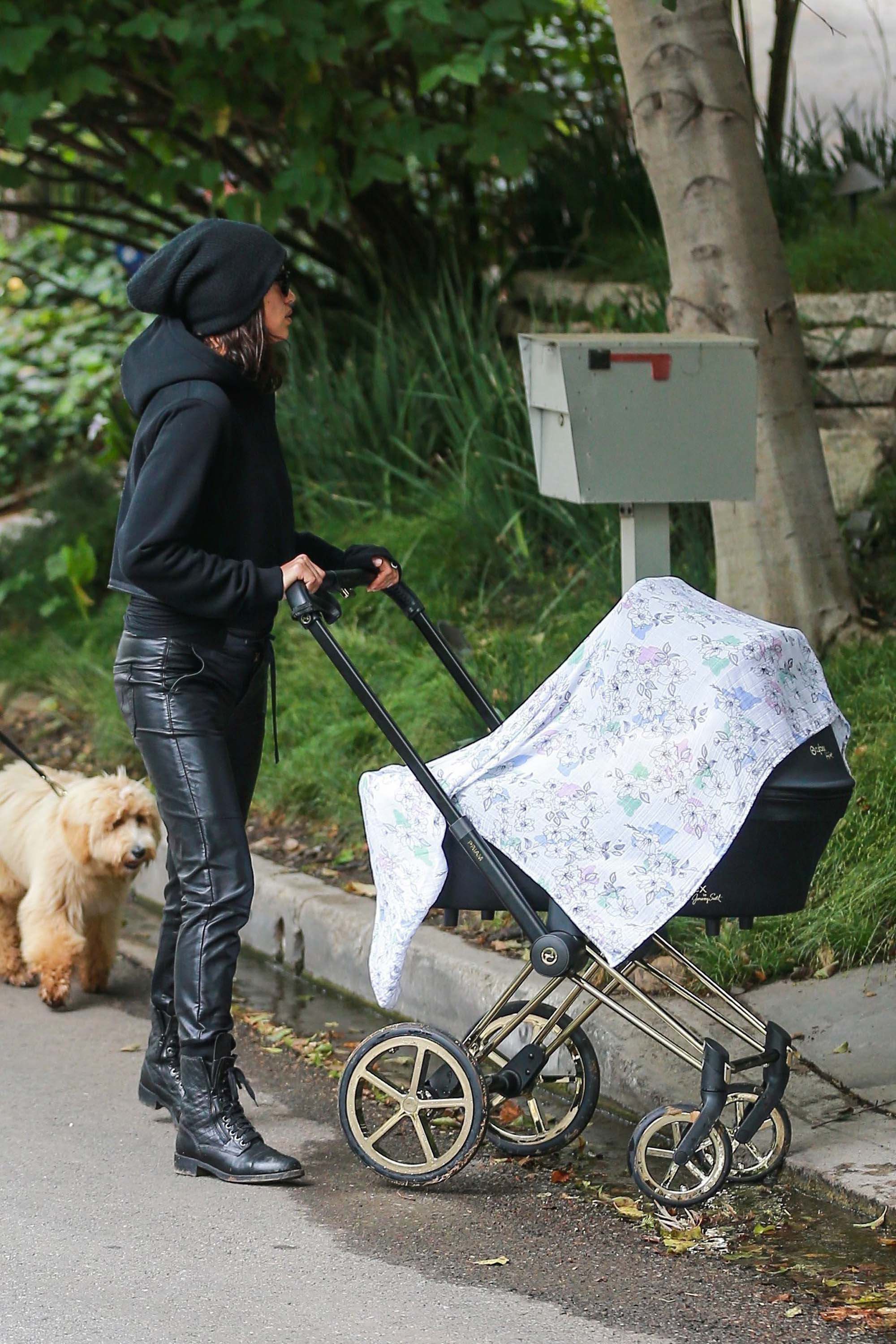 Irina Shayk out for a stroll in Santa Monica