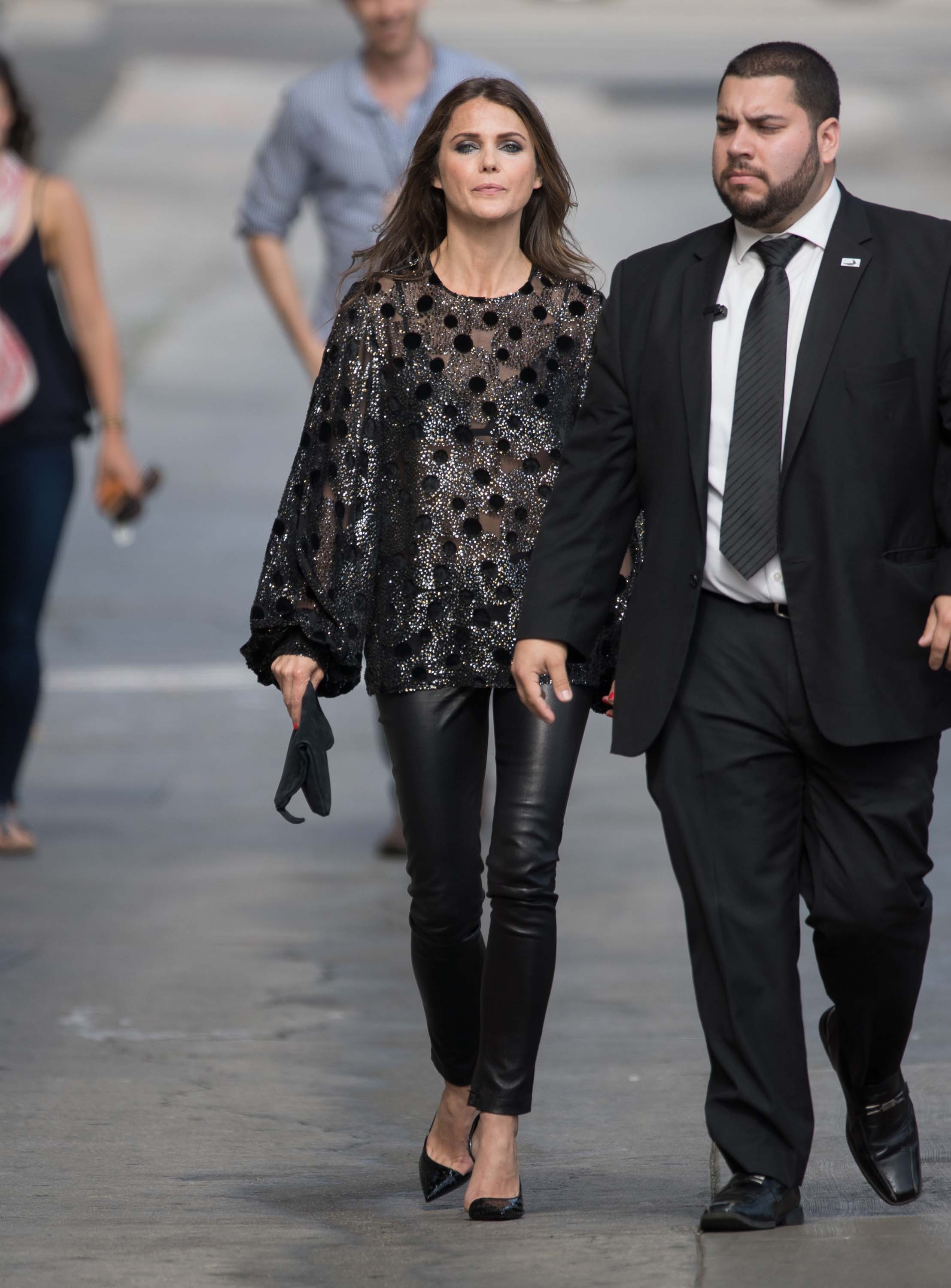 Keri Russell visits Jimmy Kimmel Live