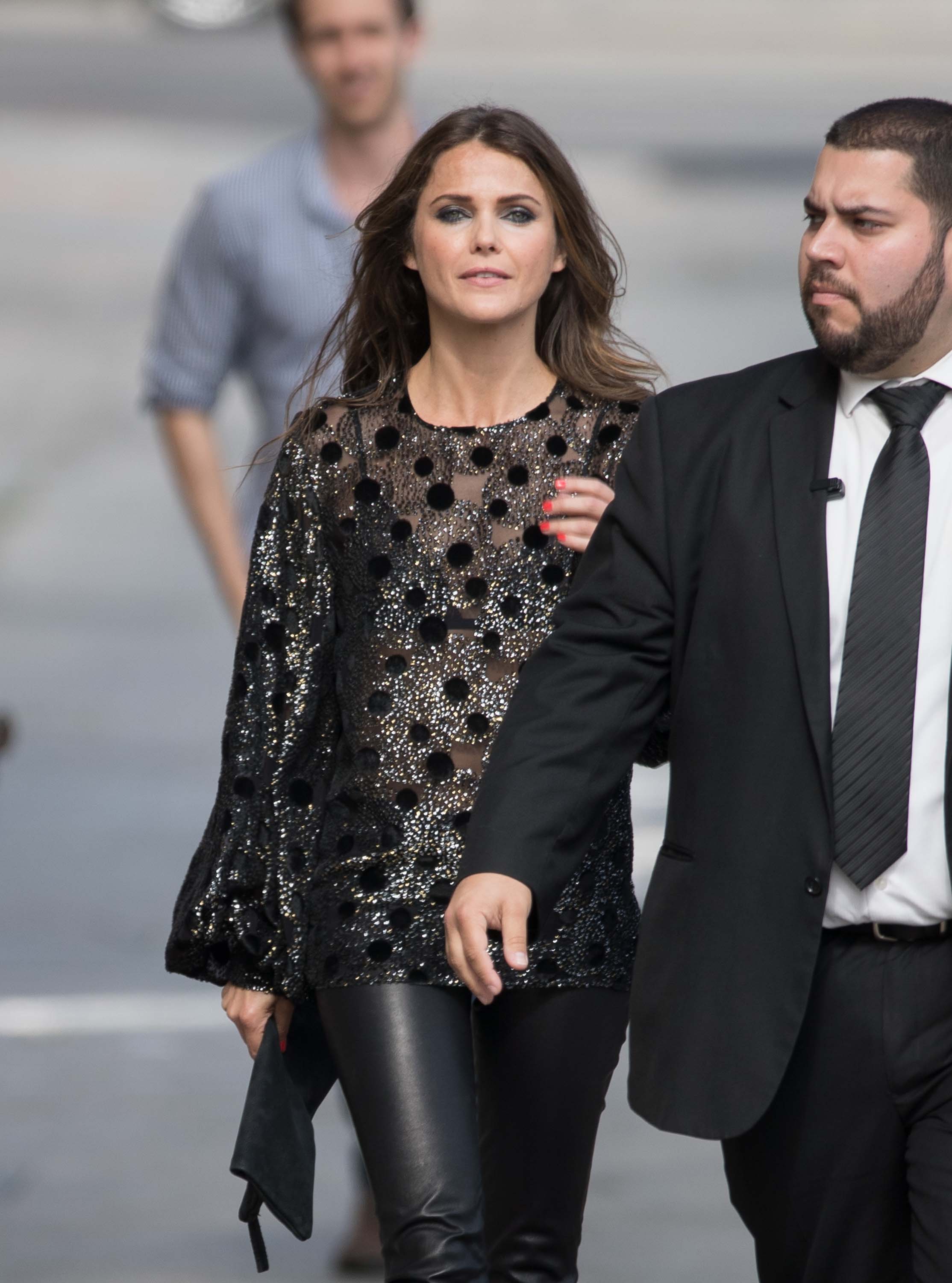 Keri Russell visits Jimmy Kimmel Live