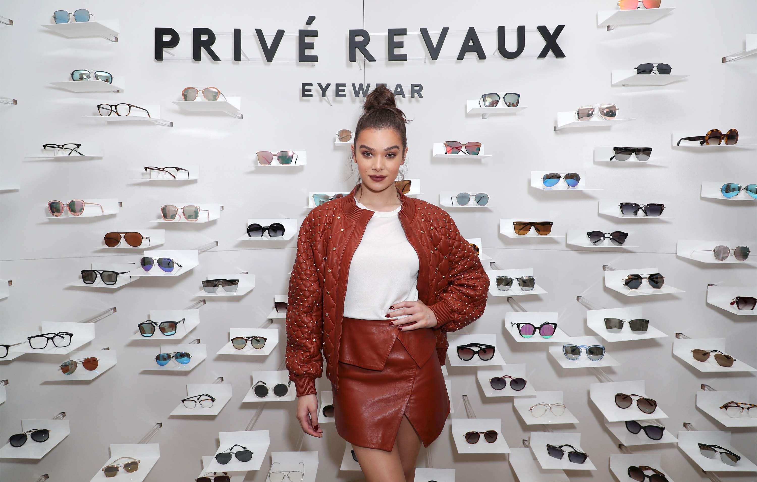 Hailee Steinfeld attends Prive Revaux Launch Event