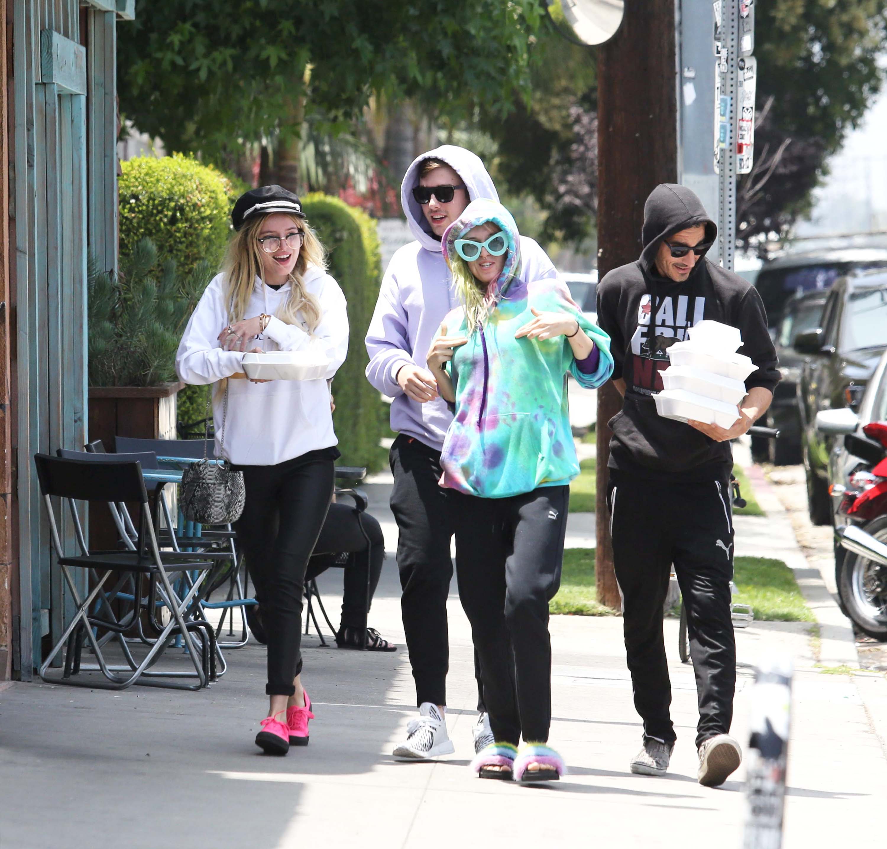 Bella Thorne out and about on the streets of LA