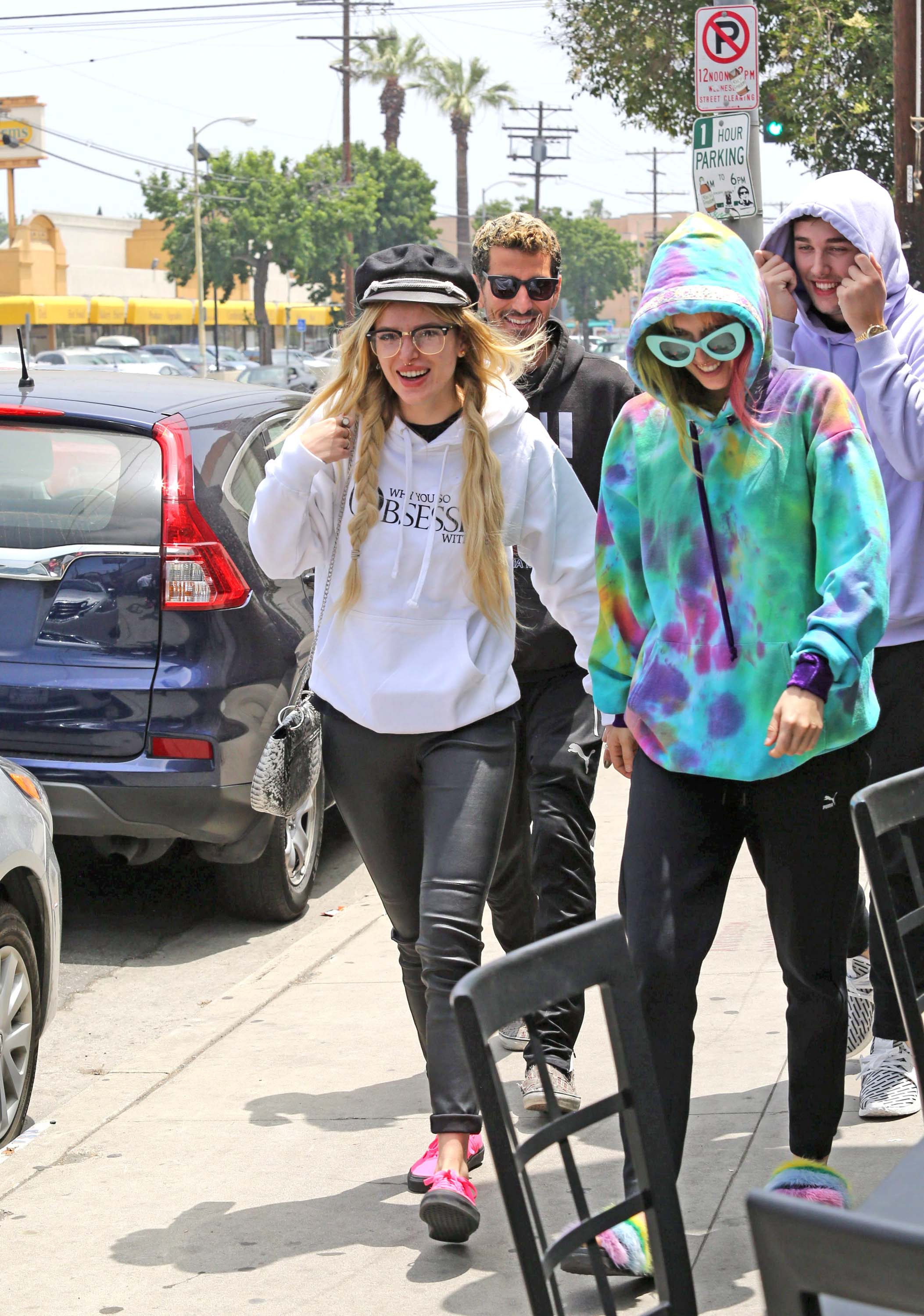 Bella Thorne out and about on the streets of LA