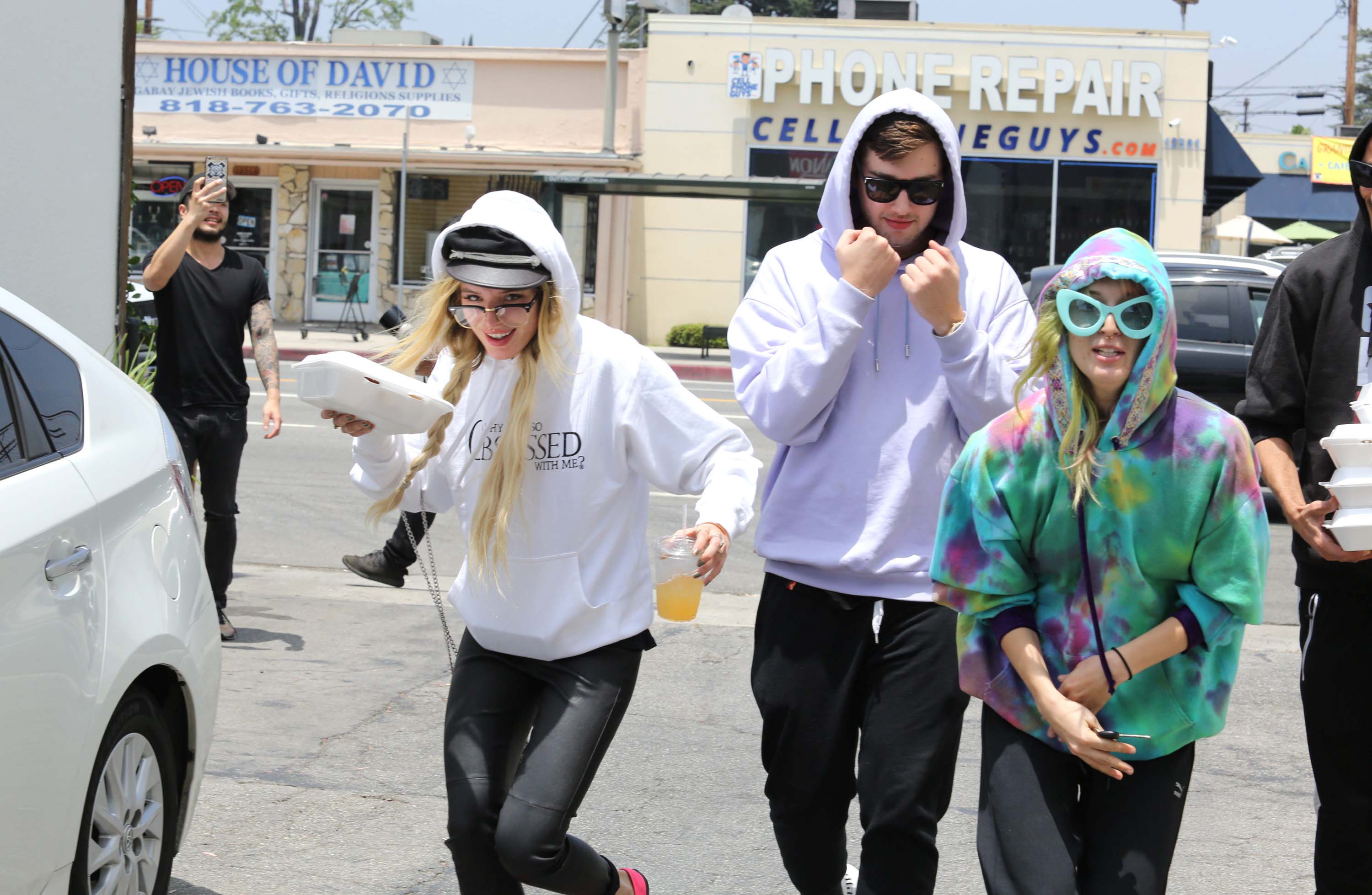 Bella Thorne out and about on the streets of LA