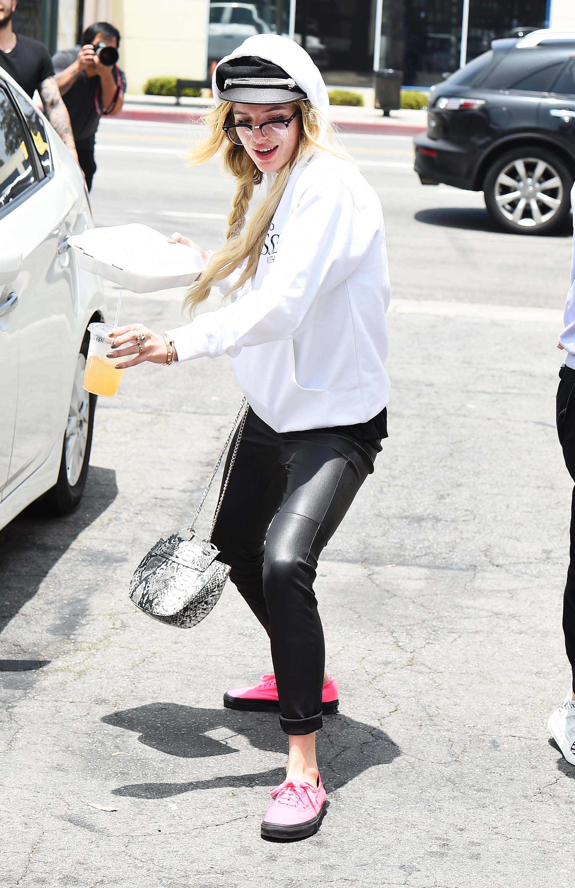 Bella Thorne out and about on the streets of LA