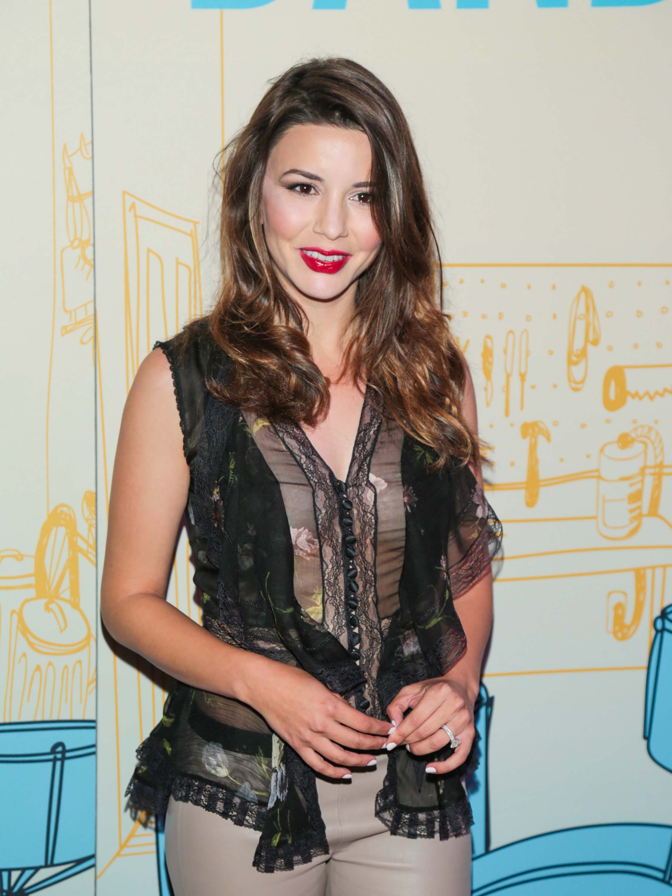 Masiela Lusha attends Band Aid Premiere