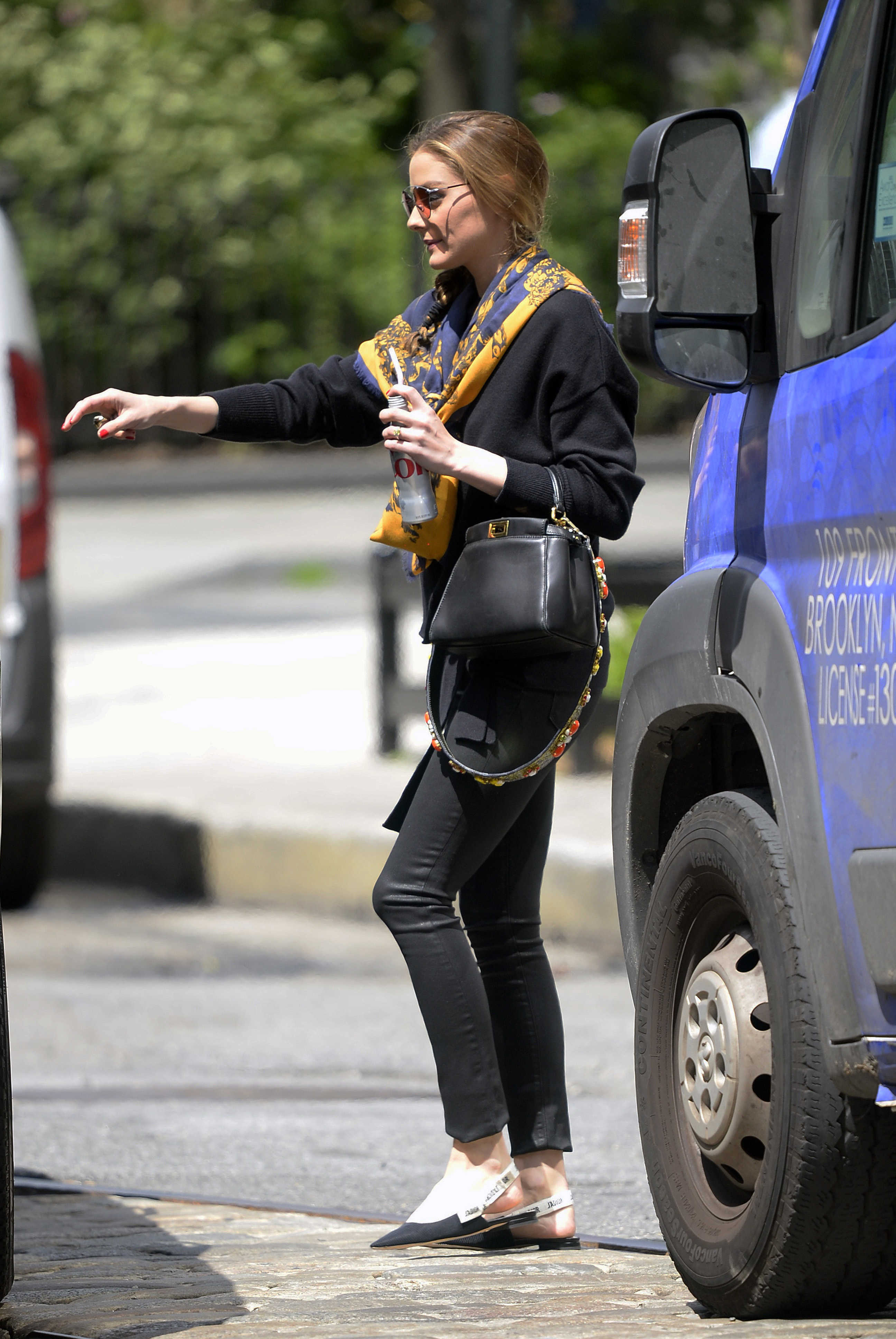 Olivia Palermo out & about in Brooklyn