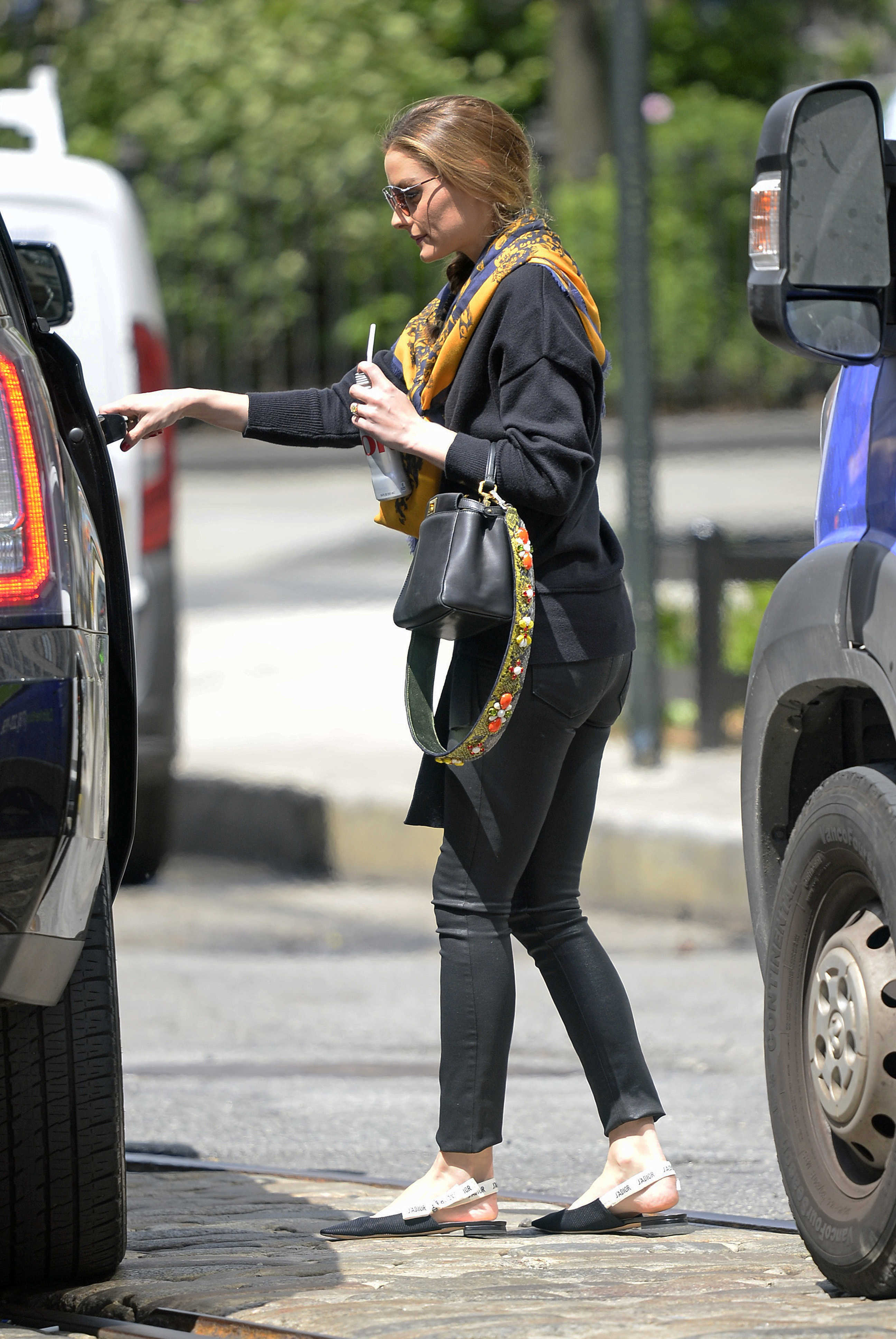 Olivia Palermo out & about in Brooklyn