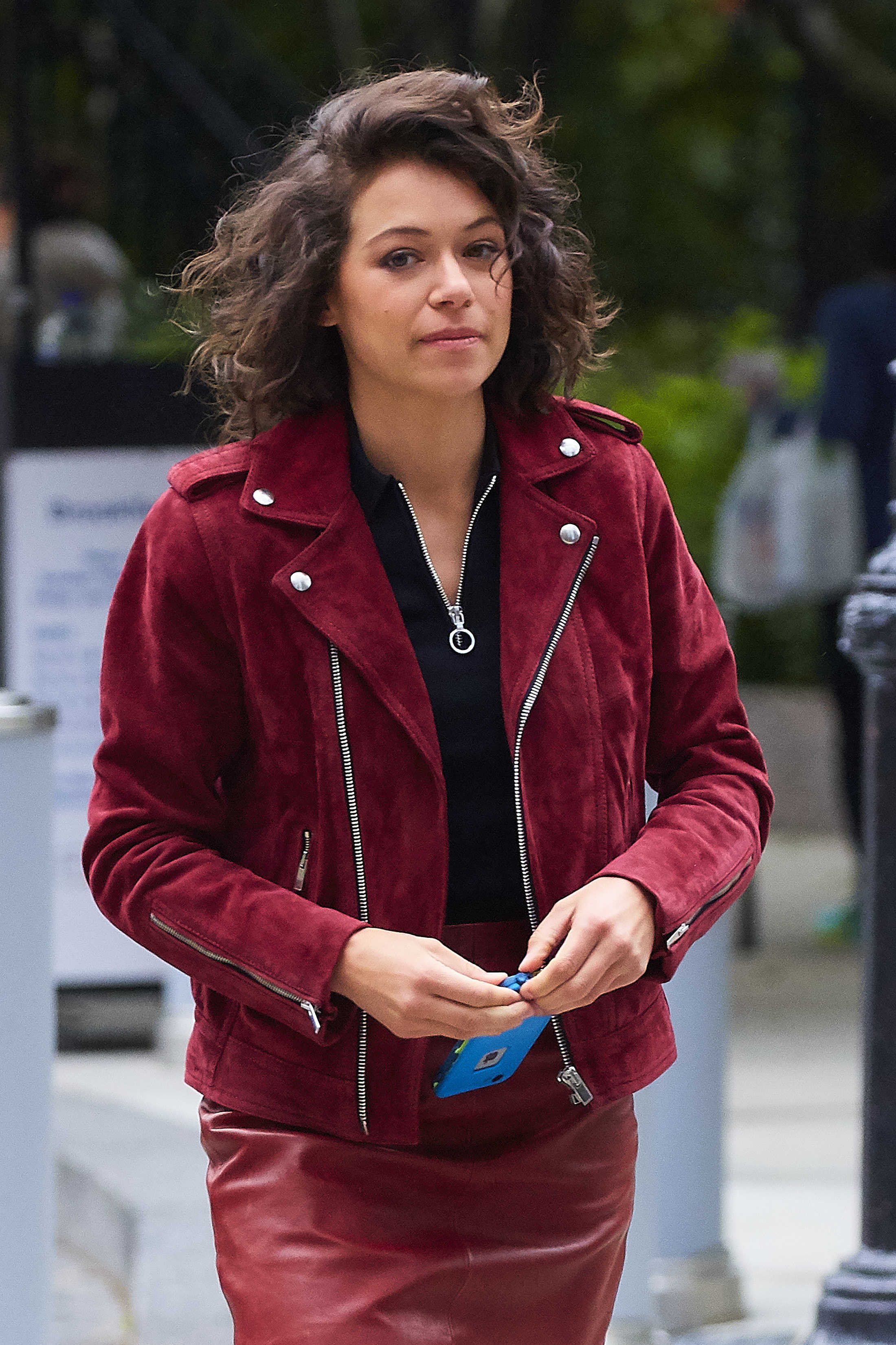 Tatiana Maslany out and about in NYC
