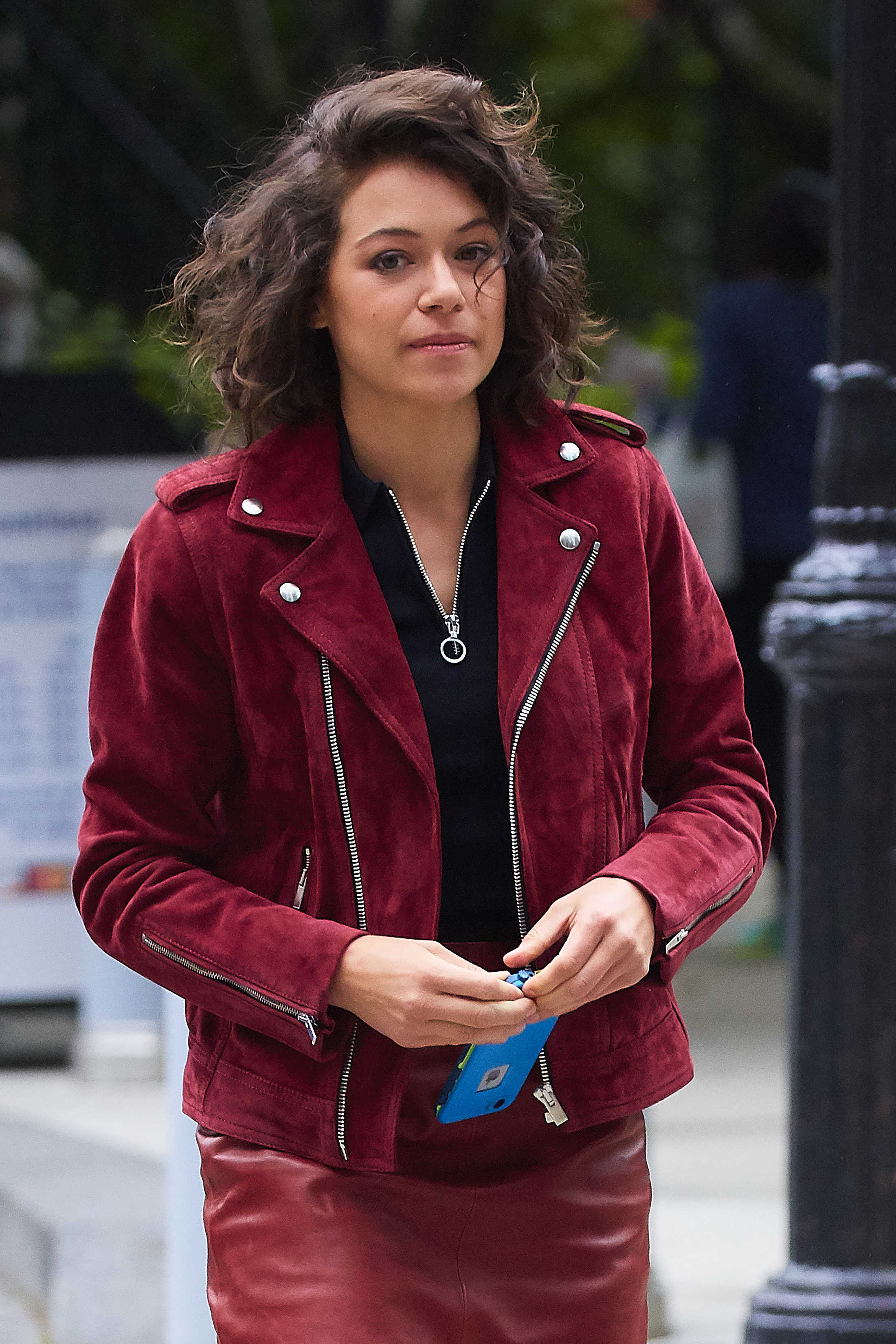 Tatiana Maslany out and about in NYC