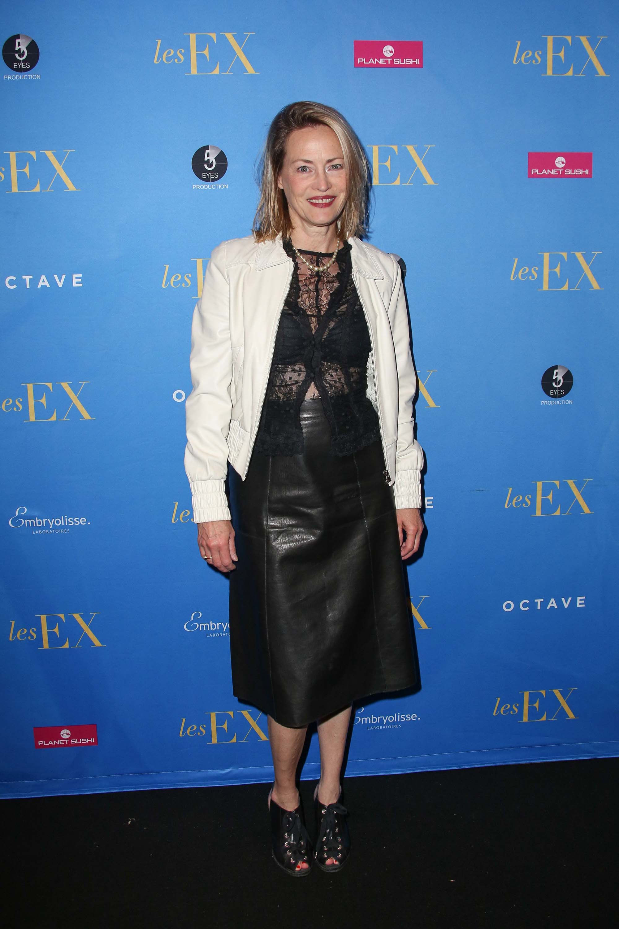 Gabrielle Lazure attends Les Ex film premiere