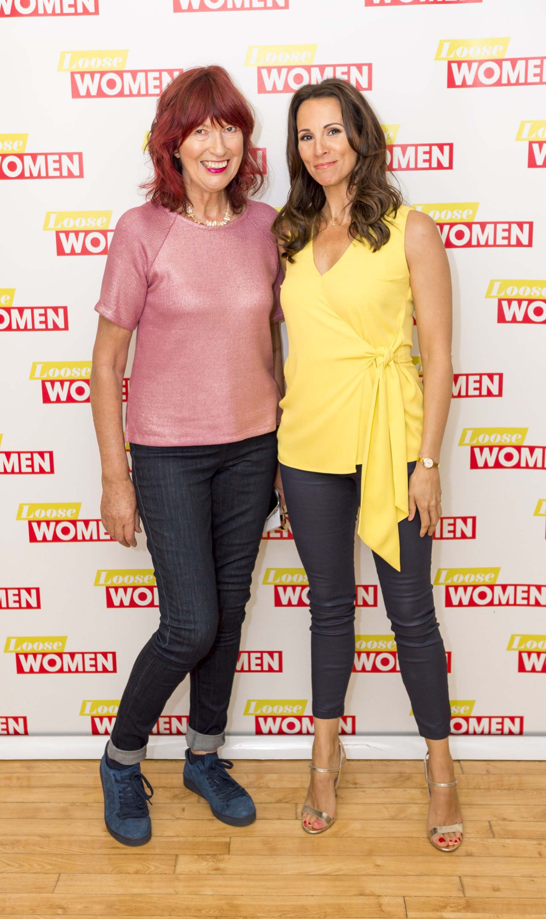 Andrea McLean attends Loose Women TV show