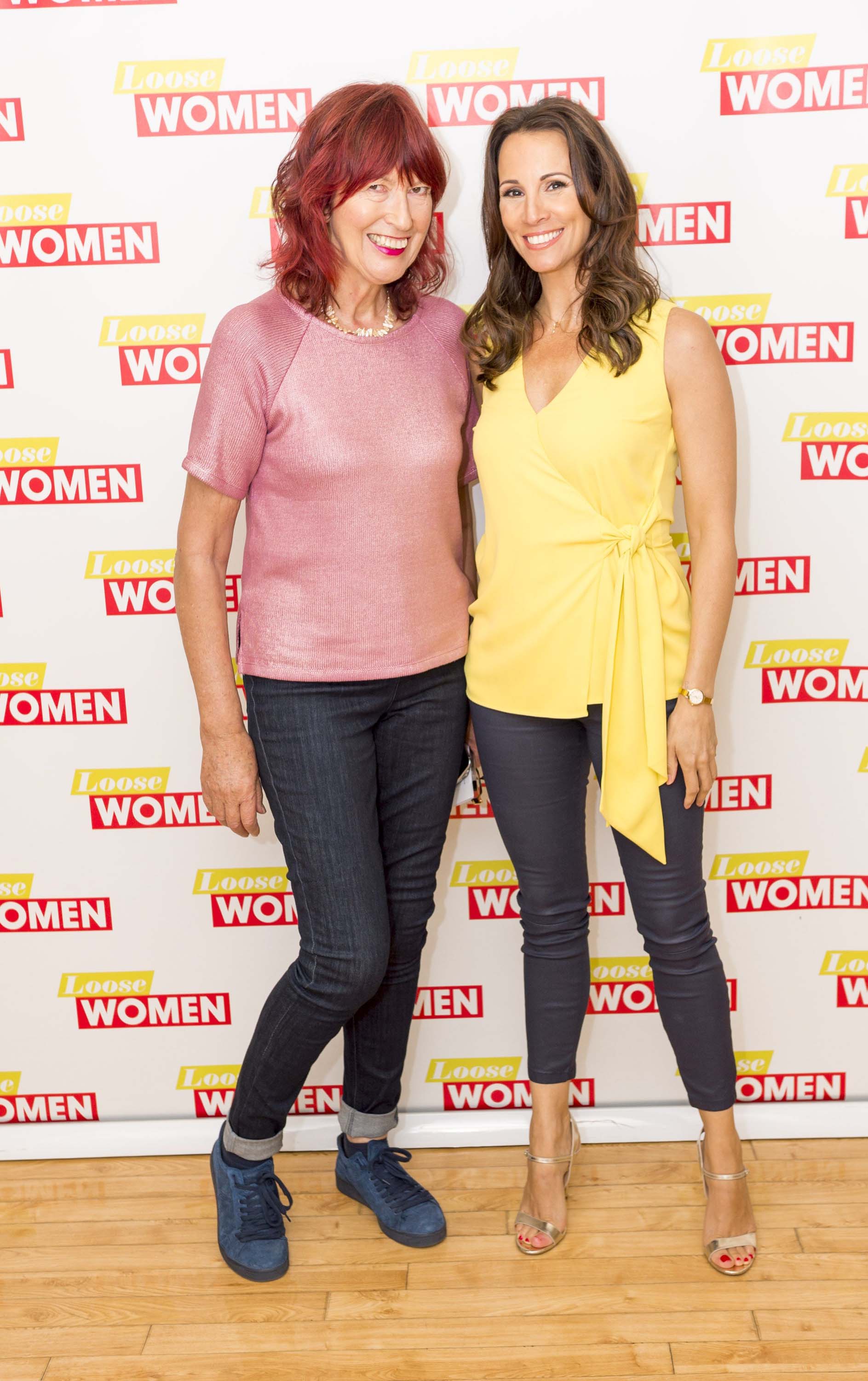 Andrea McLean attends Loose Women TV show