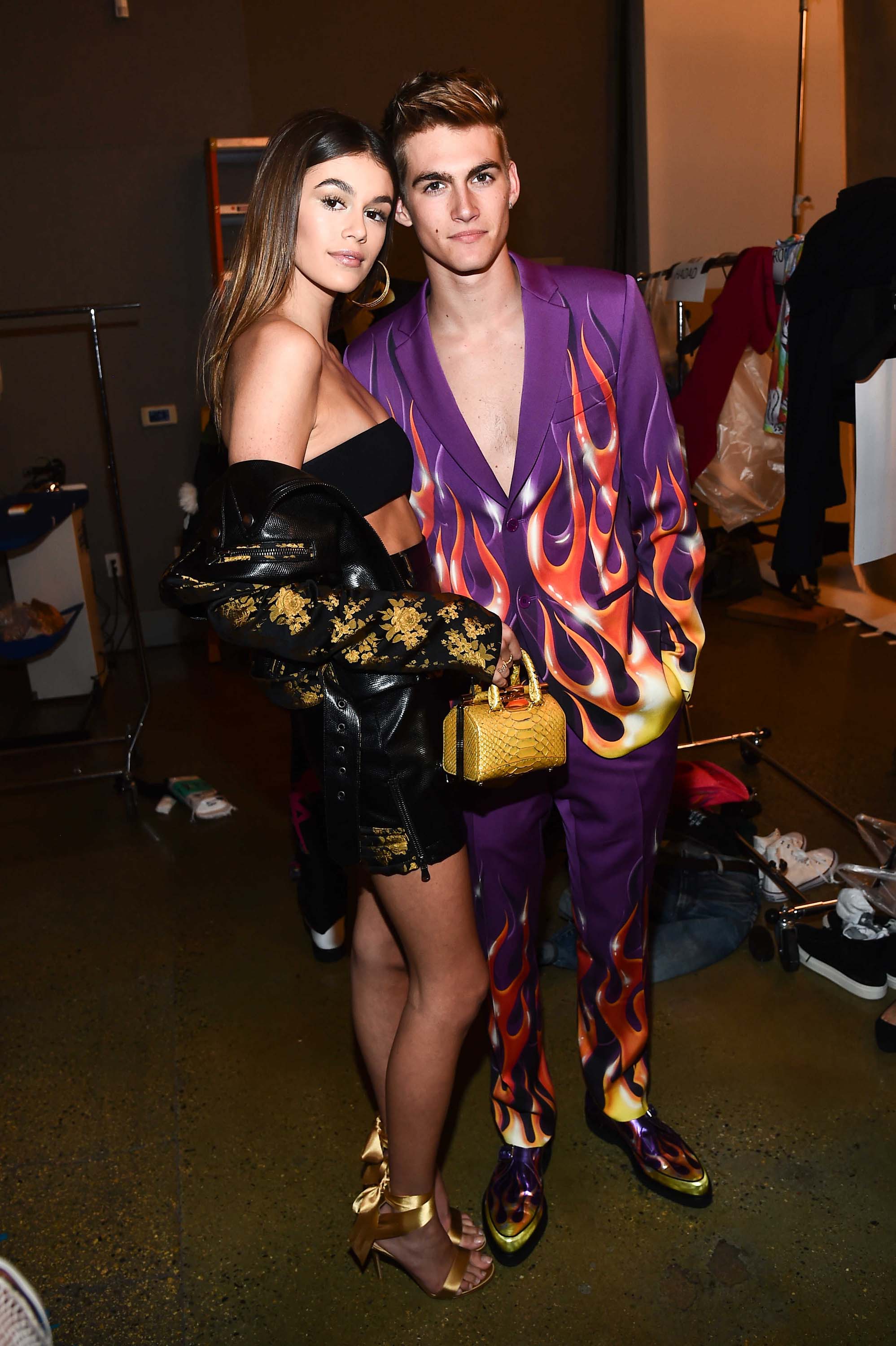 Kaia Gerber attends the MOSCHINO Spring/Summer 2018 Menswear & Women’s Resort Collection