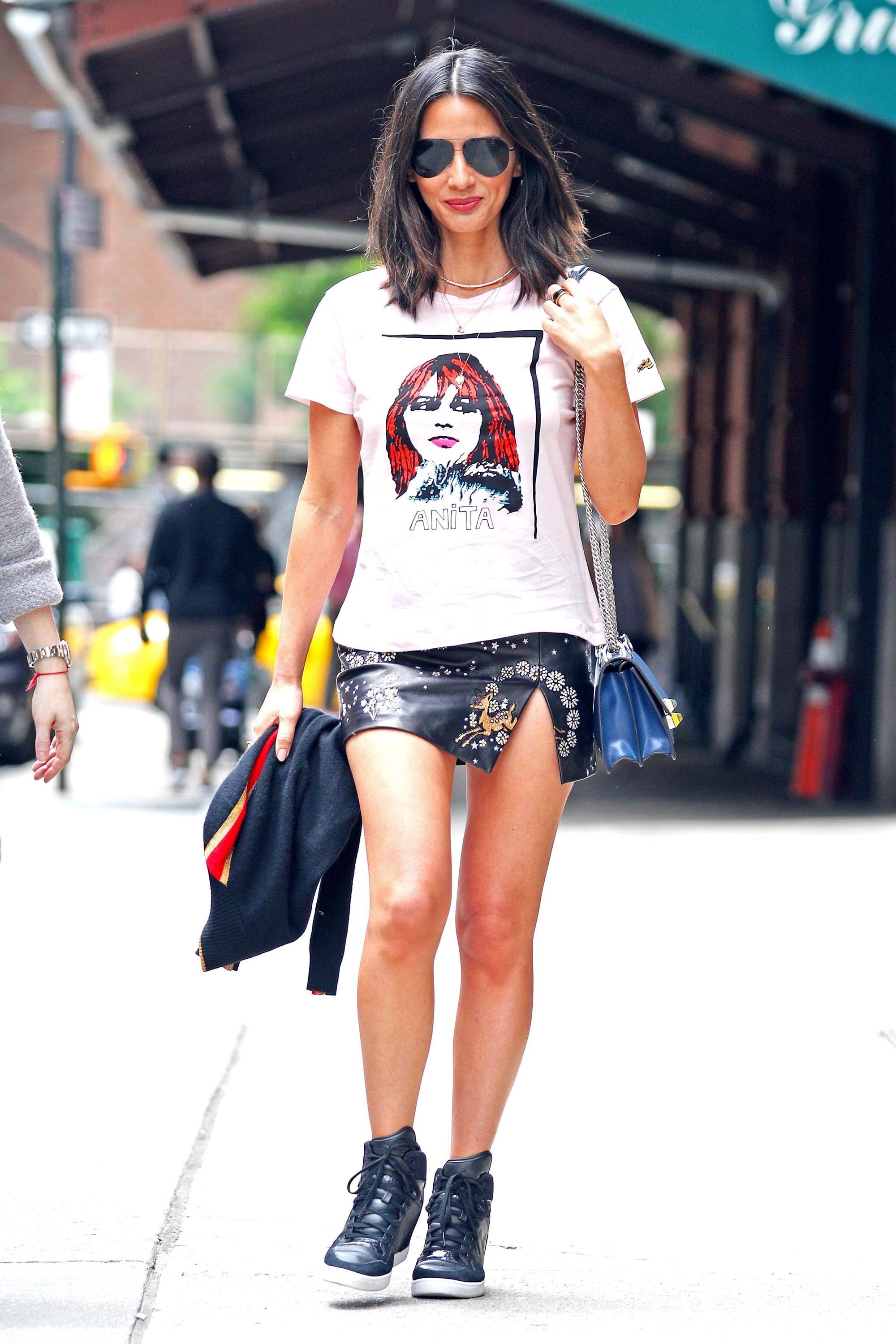 Olivia Munn out and about in NYC