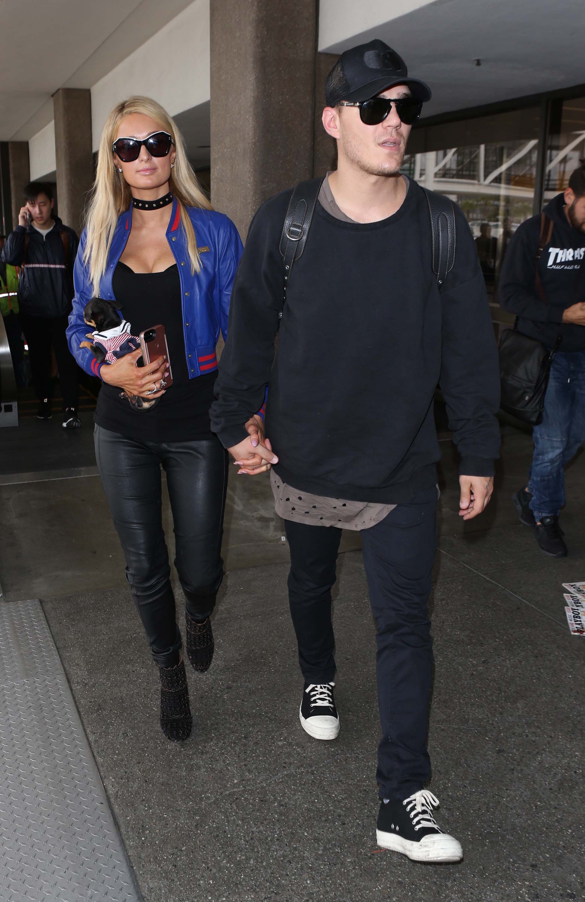 Paris Hilton at LAX airport in LA