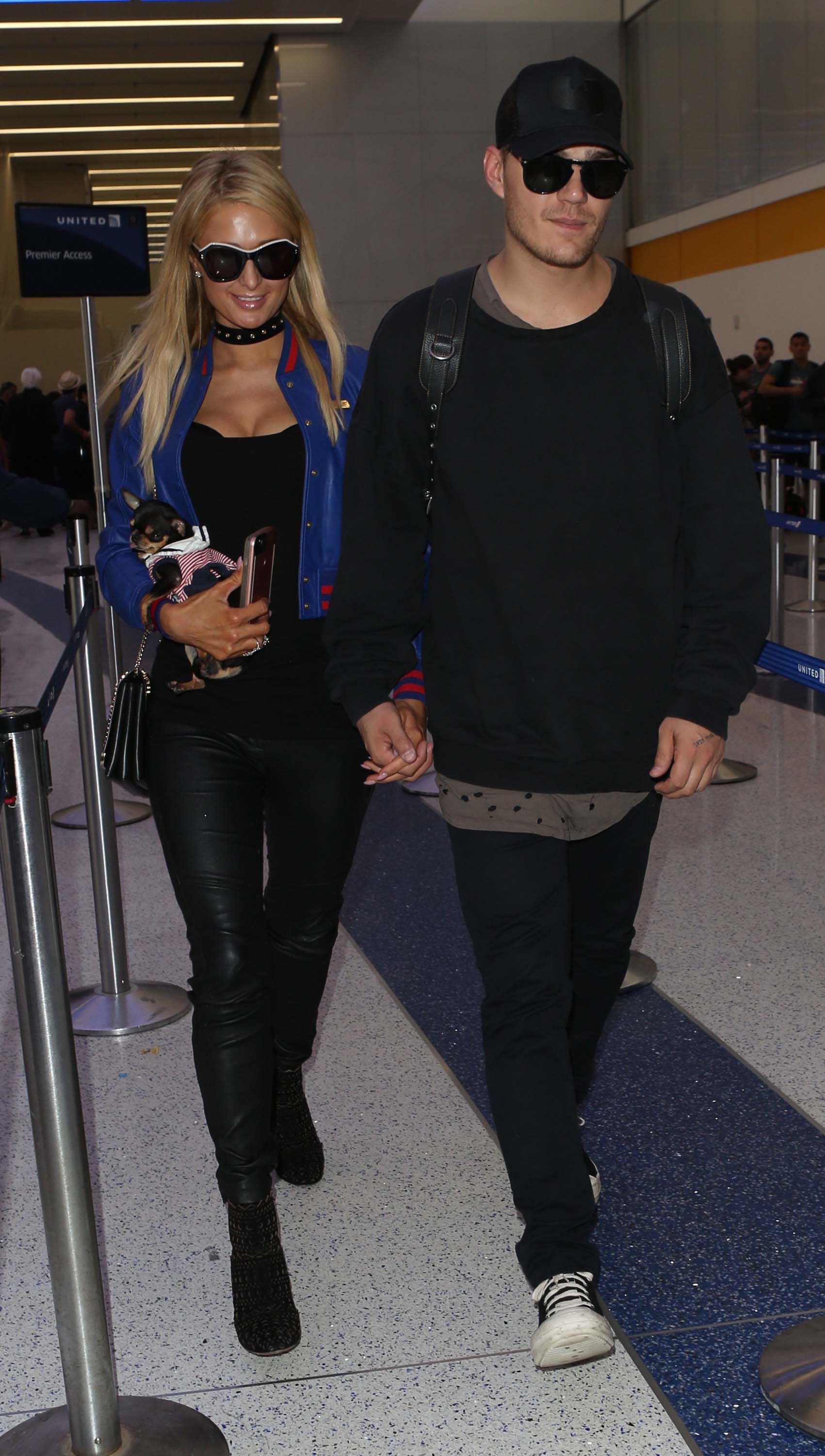 Paris Hilton at LAX airport in LA