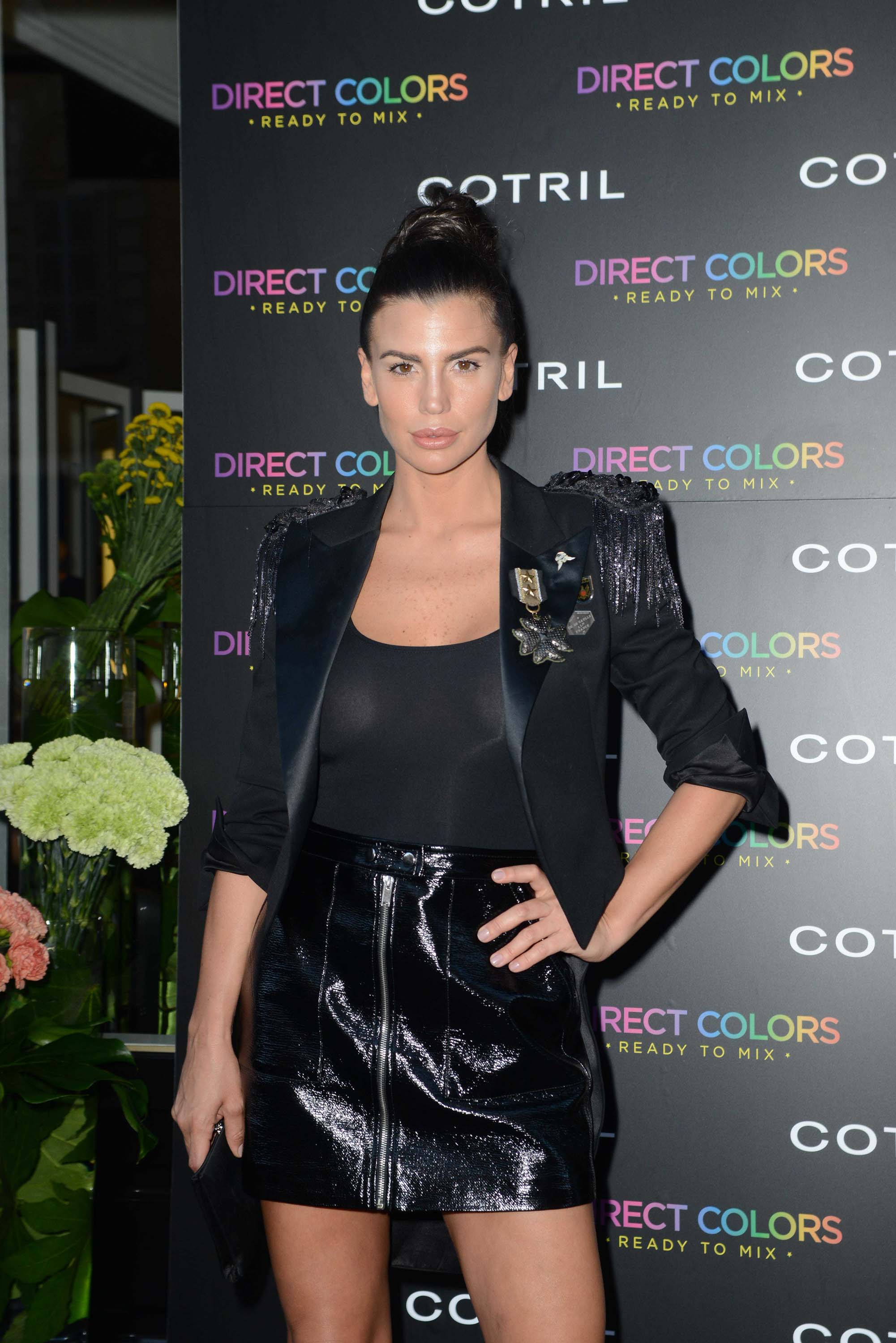 Claudia Galanti attends the Cotril Salons anniversary event