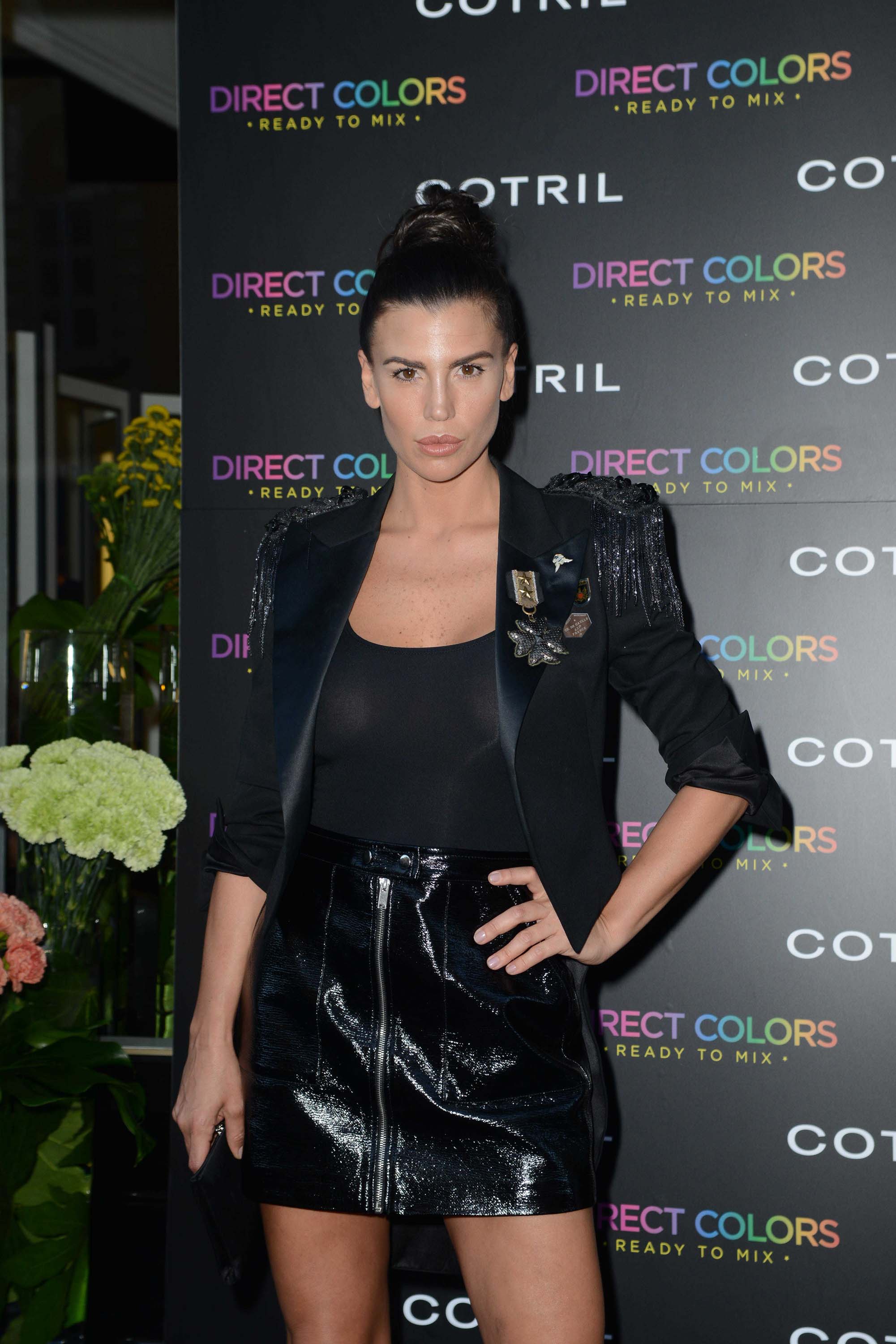 Claudia Galanti attends the Cotril Salons anniversary event