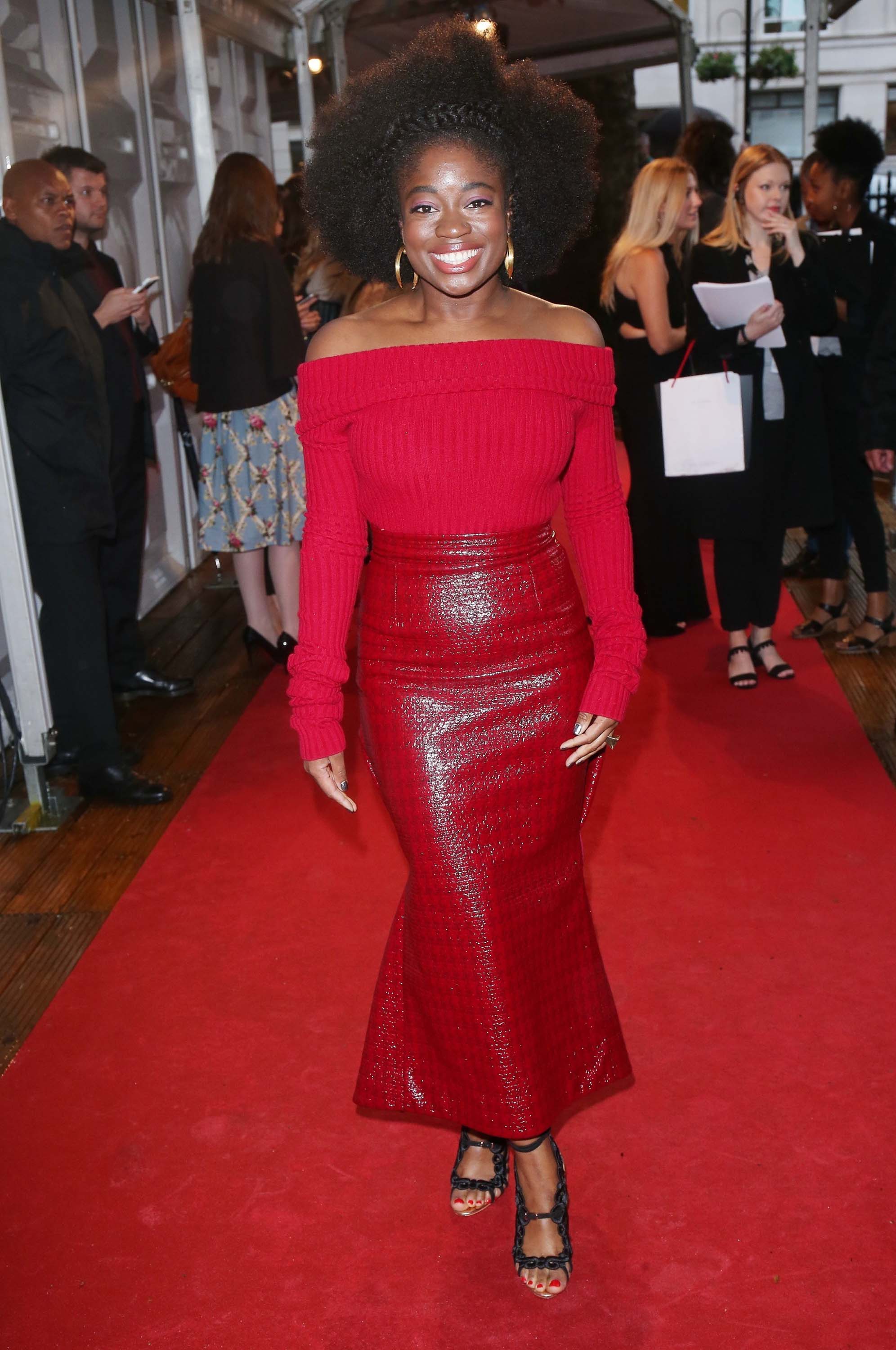 Clara Amfo attends the Glamour Women of The Year Awards 2017