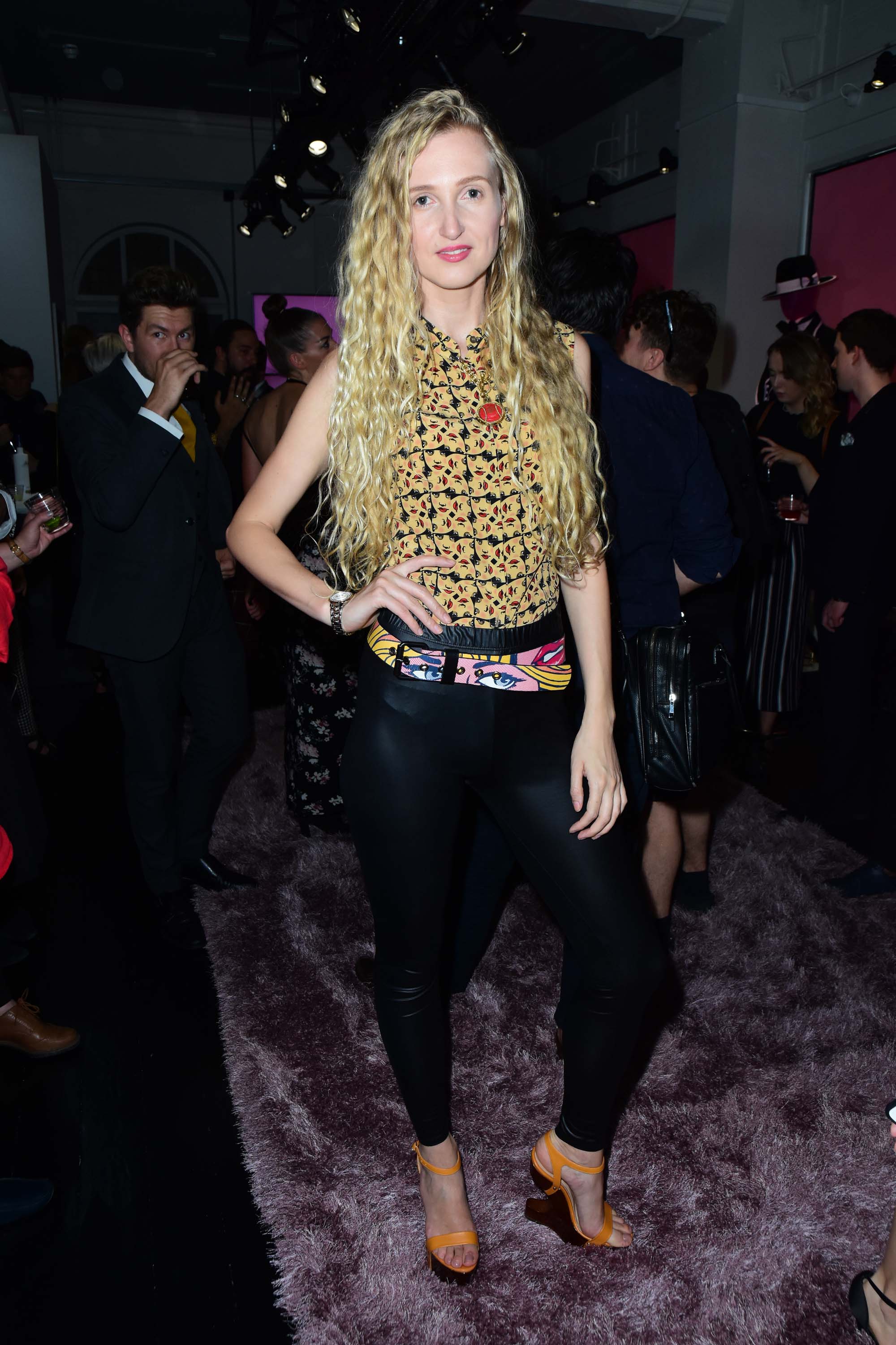 Tamara Orlova-Alvarez attends Fashion designer Joshua Kane celebrates