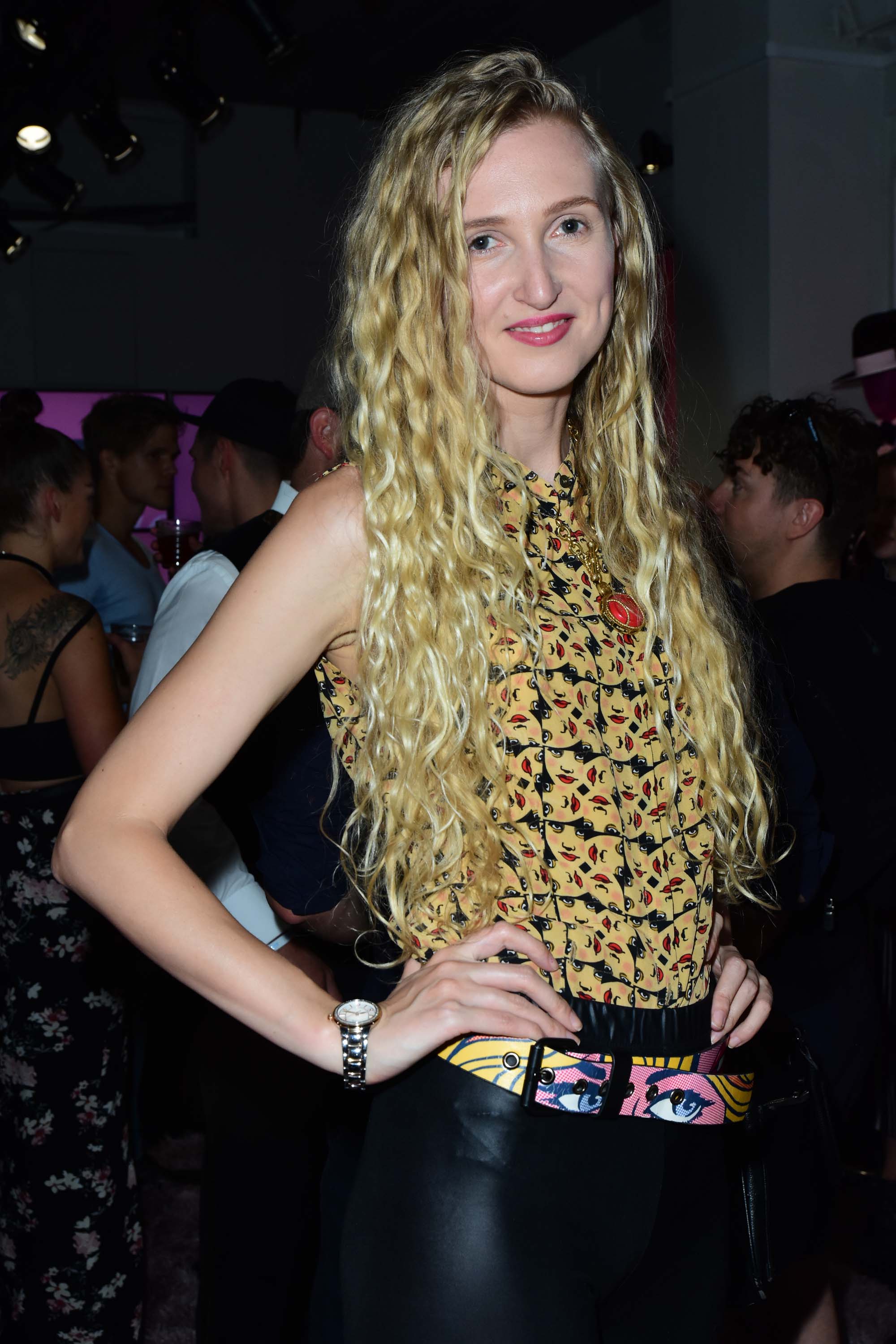 Tamara Orlova-Alvarez attends Fashion designer Joshua Kane celebrates