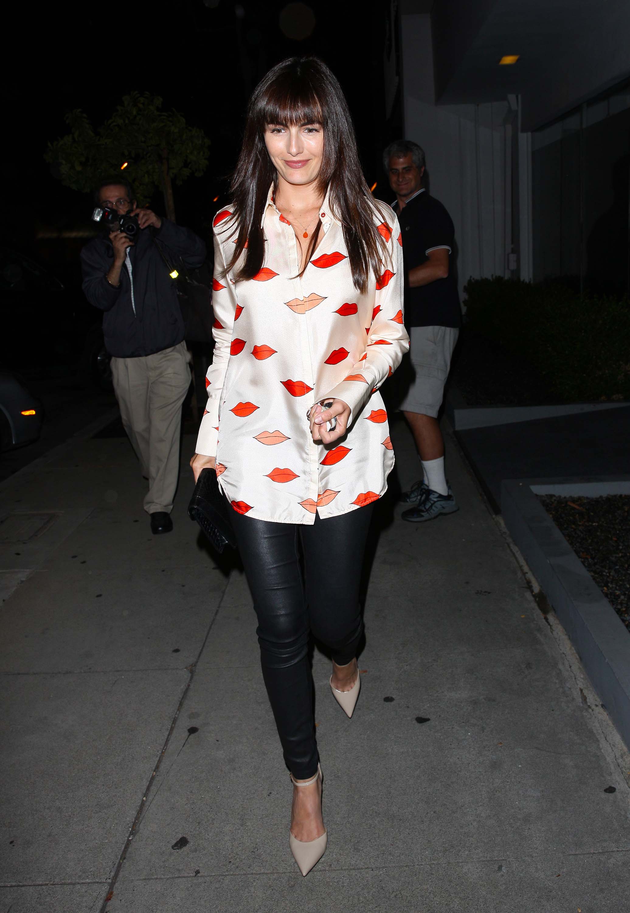 Camilla Belle leaving Craig’s restaurant