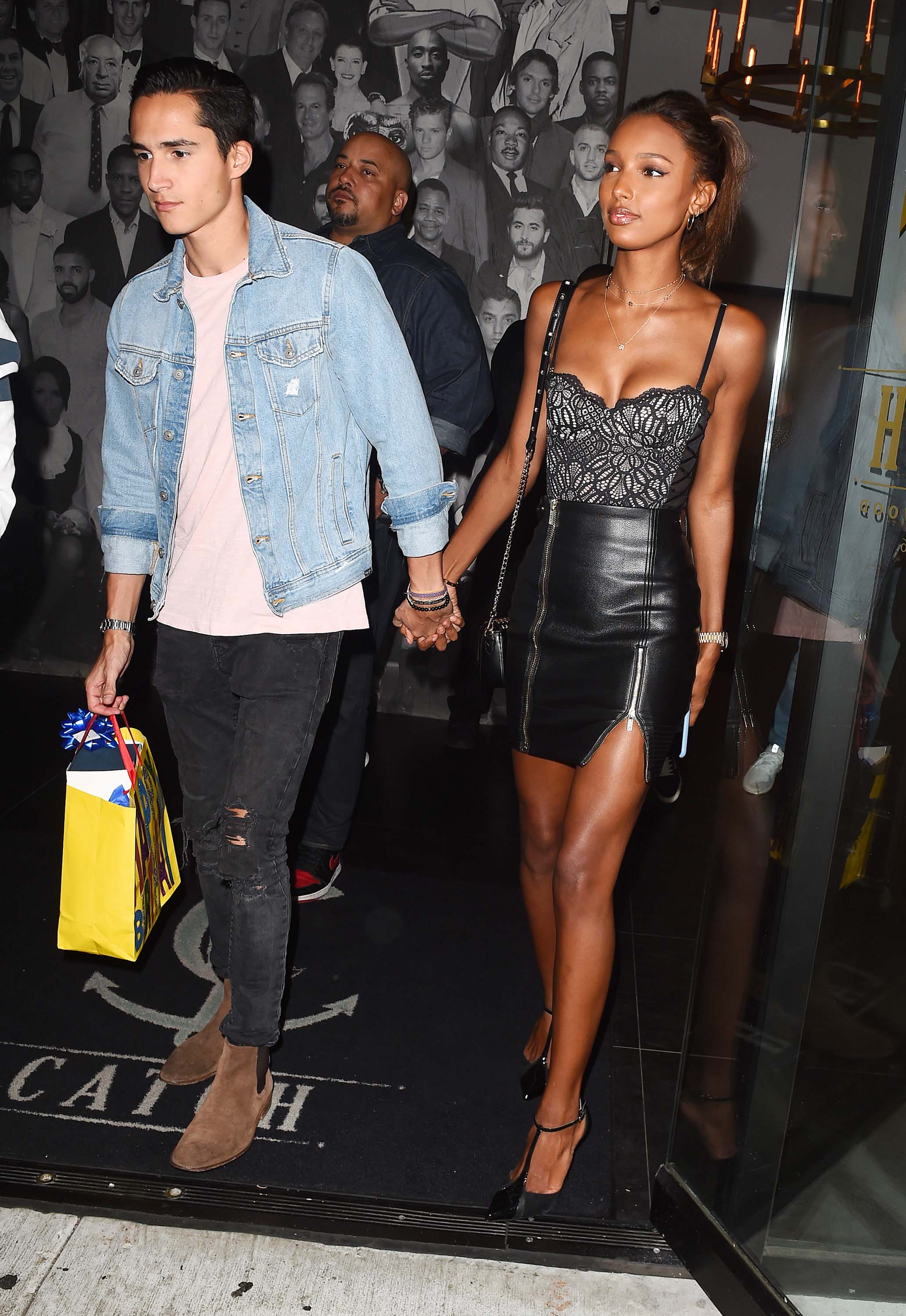 Jasmine Tookes seen at Catch restaurant