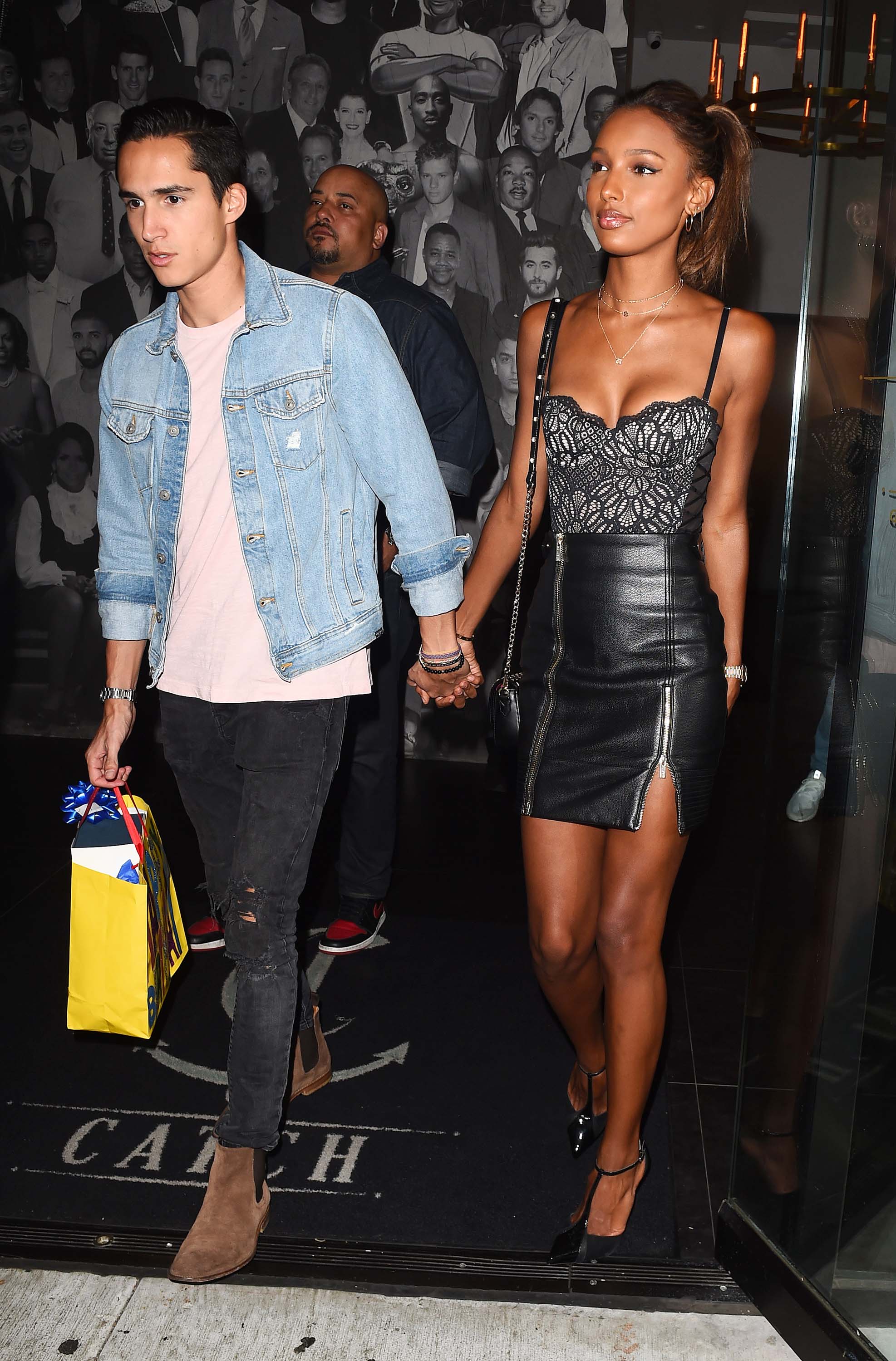 Jasmine Tookes seen at Catch restaurant