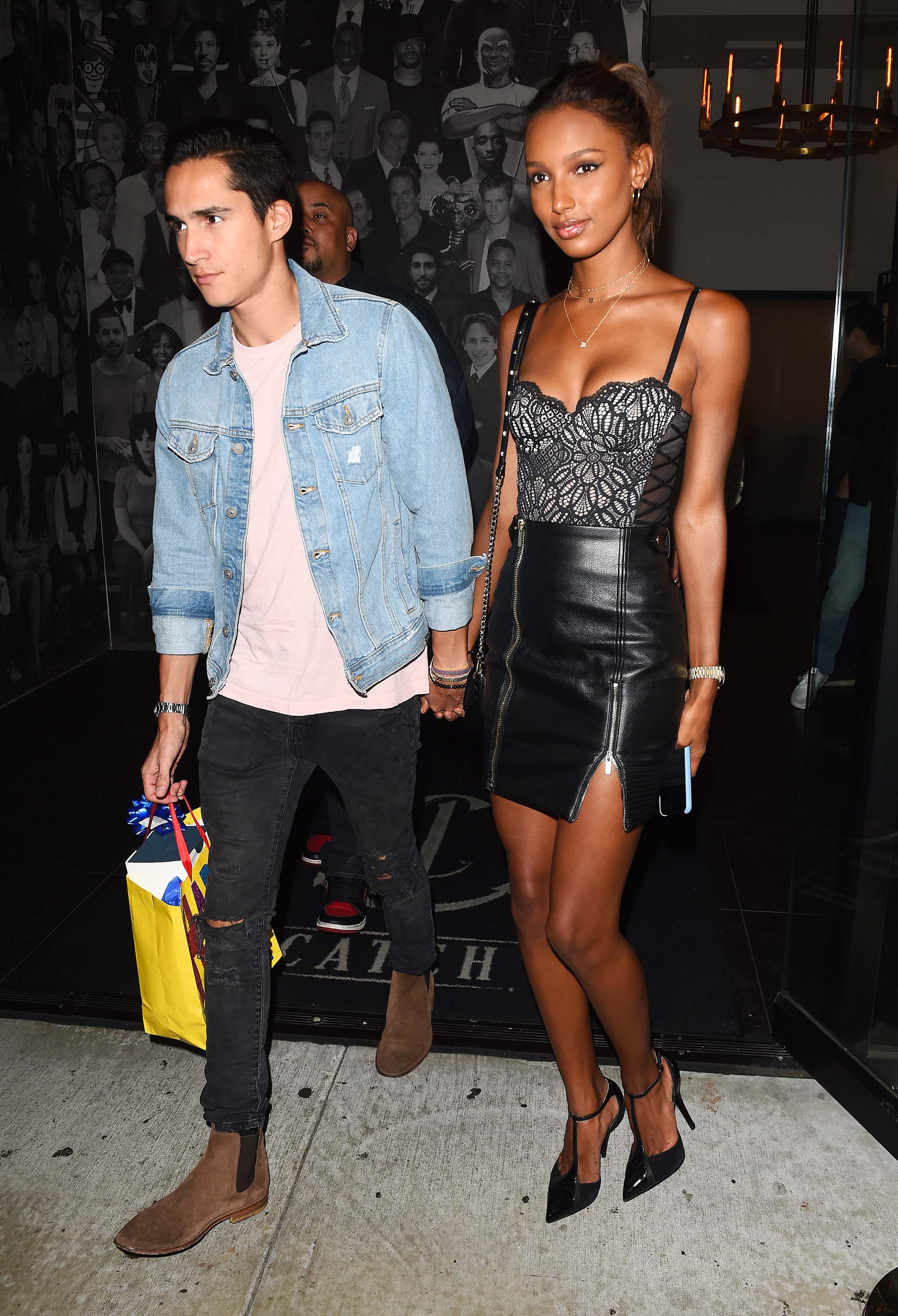 Jasmine Tookes seen at Catch restaurant