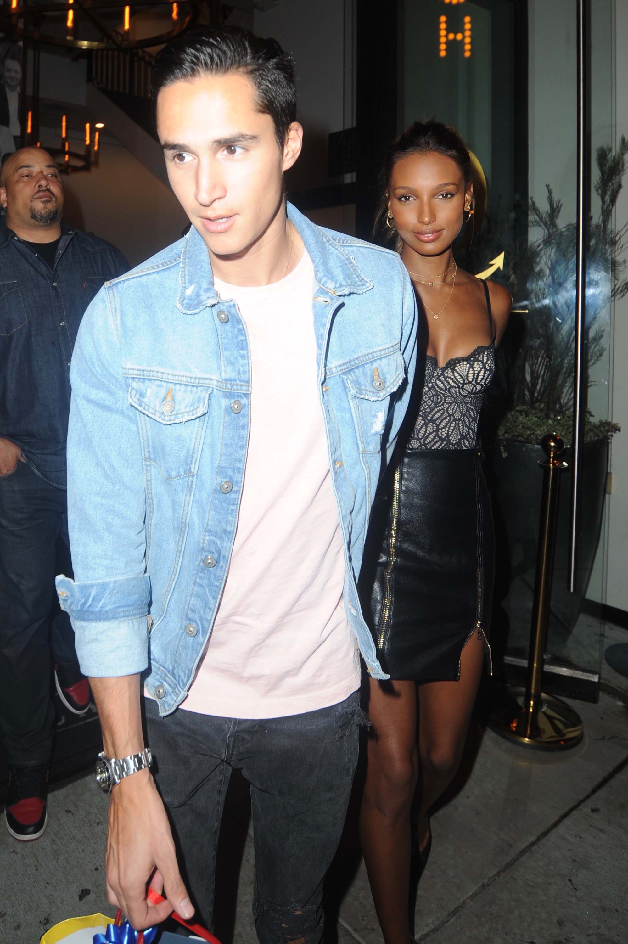 Jasmine Tookes seen at Catch restaurant