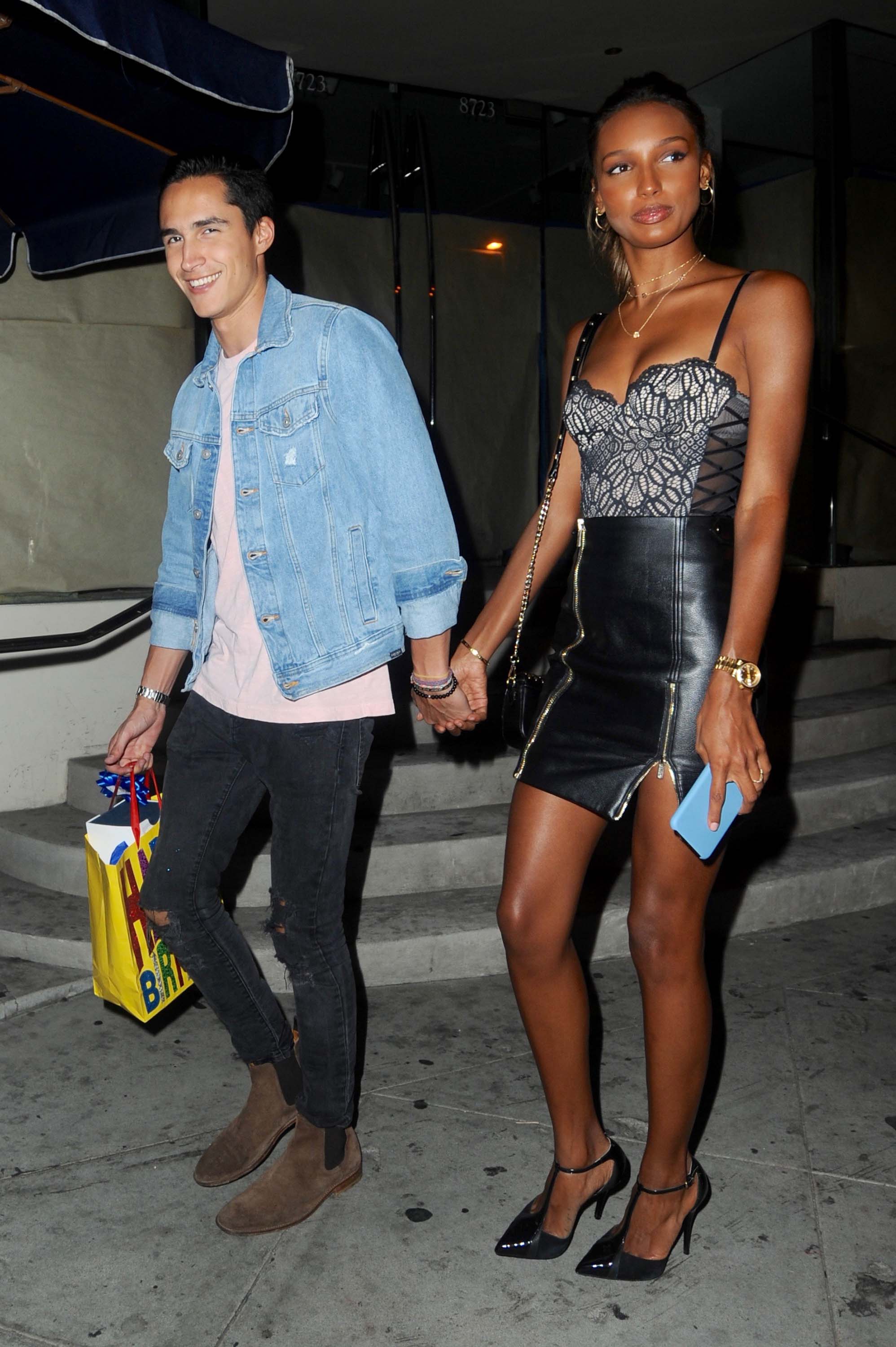 Jasmine Tookes seen at Catch restaurant