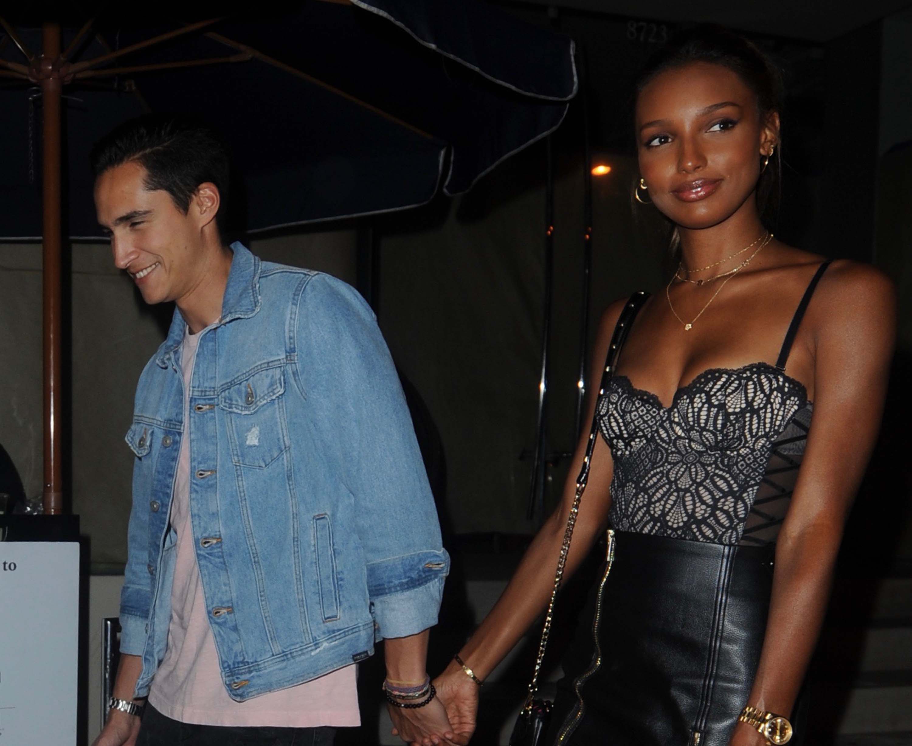 Jasmine Tookes seen at Catch restaurant