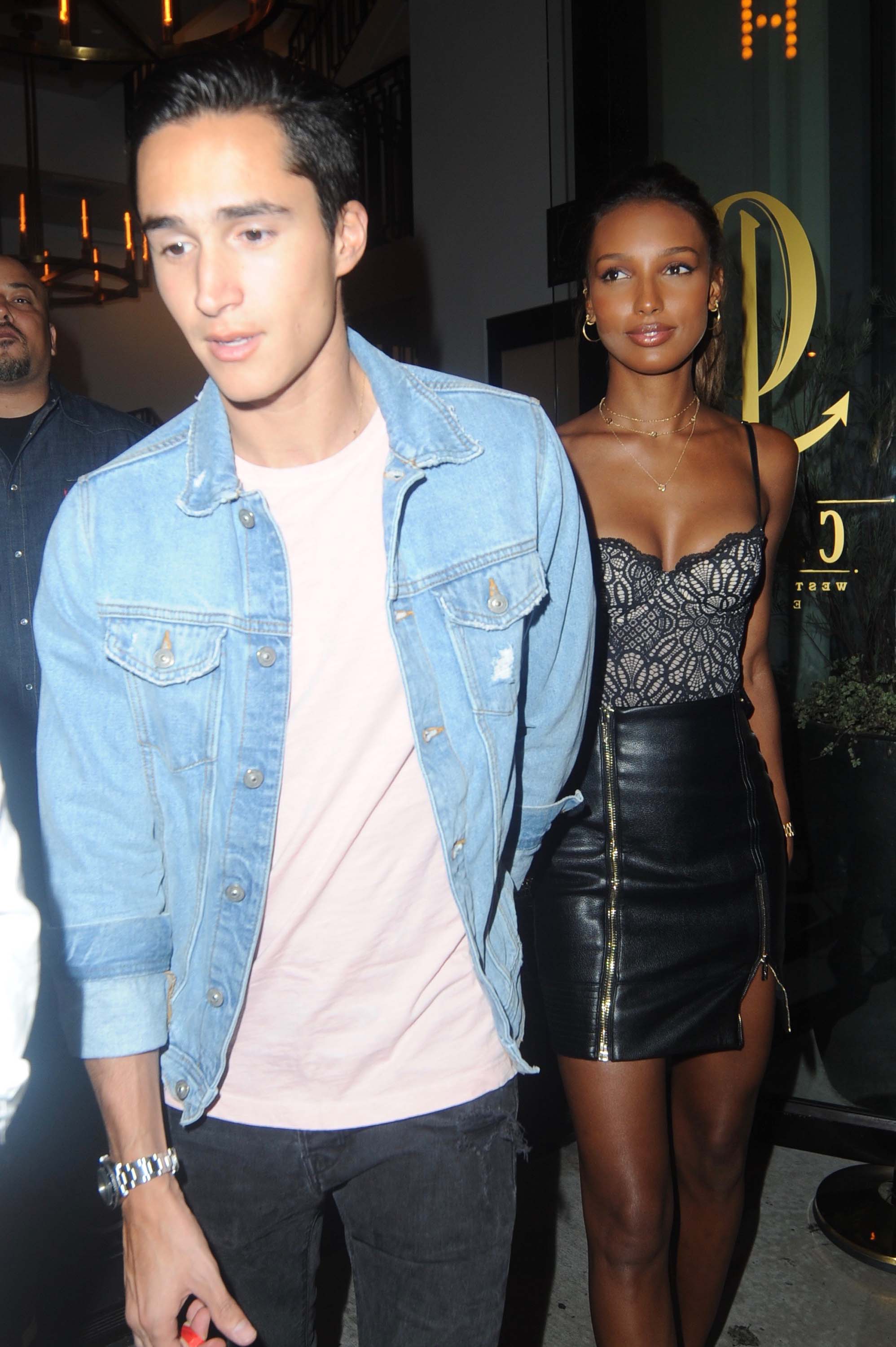 Jasmine Tookes seen at Catch restaurant