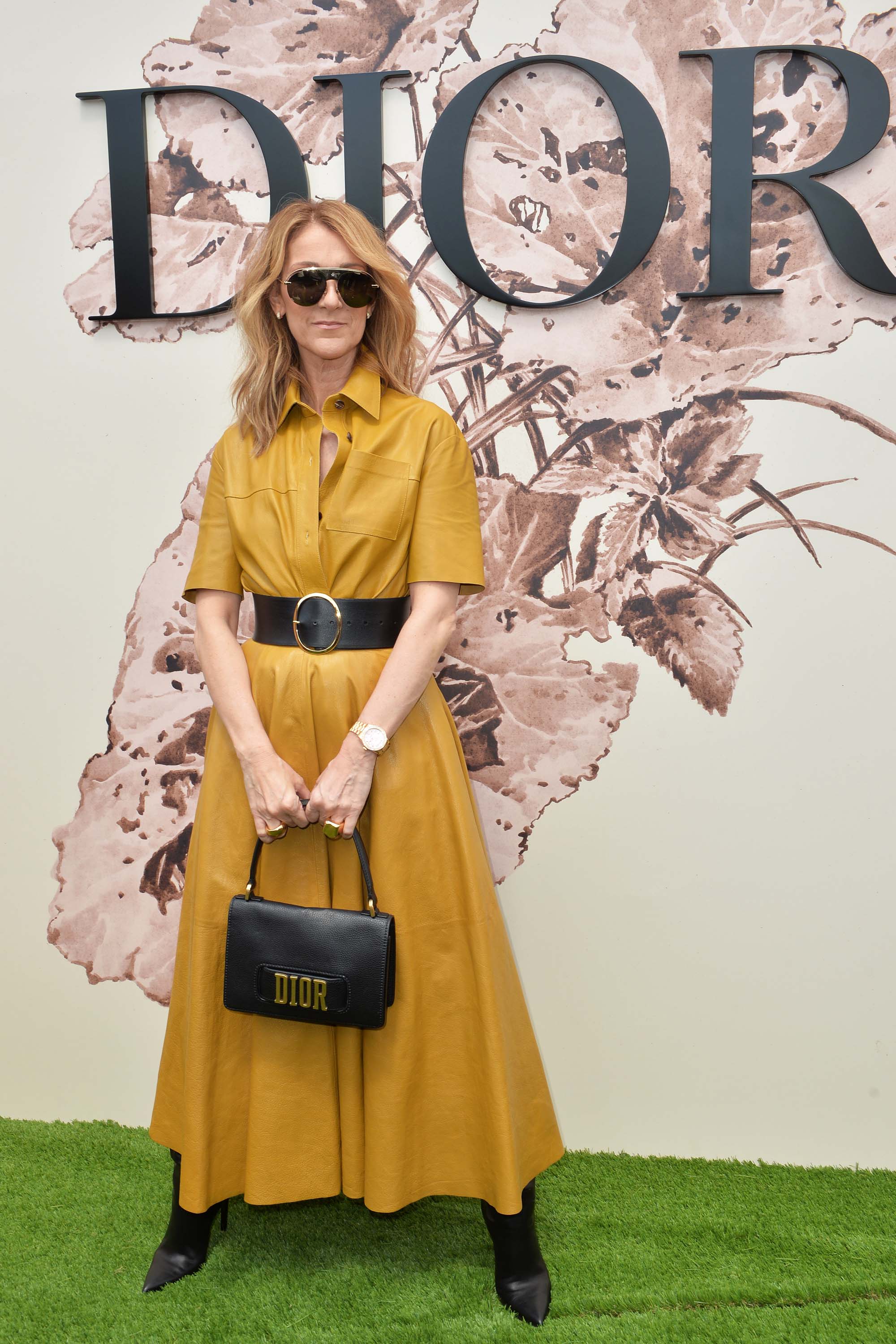 Celine Dion attends Christian Dior show