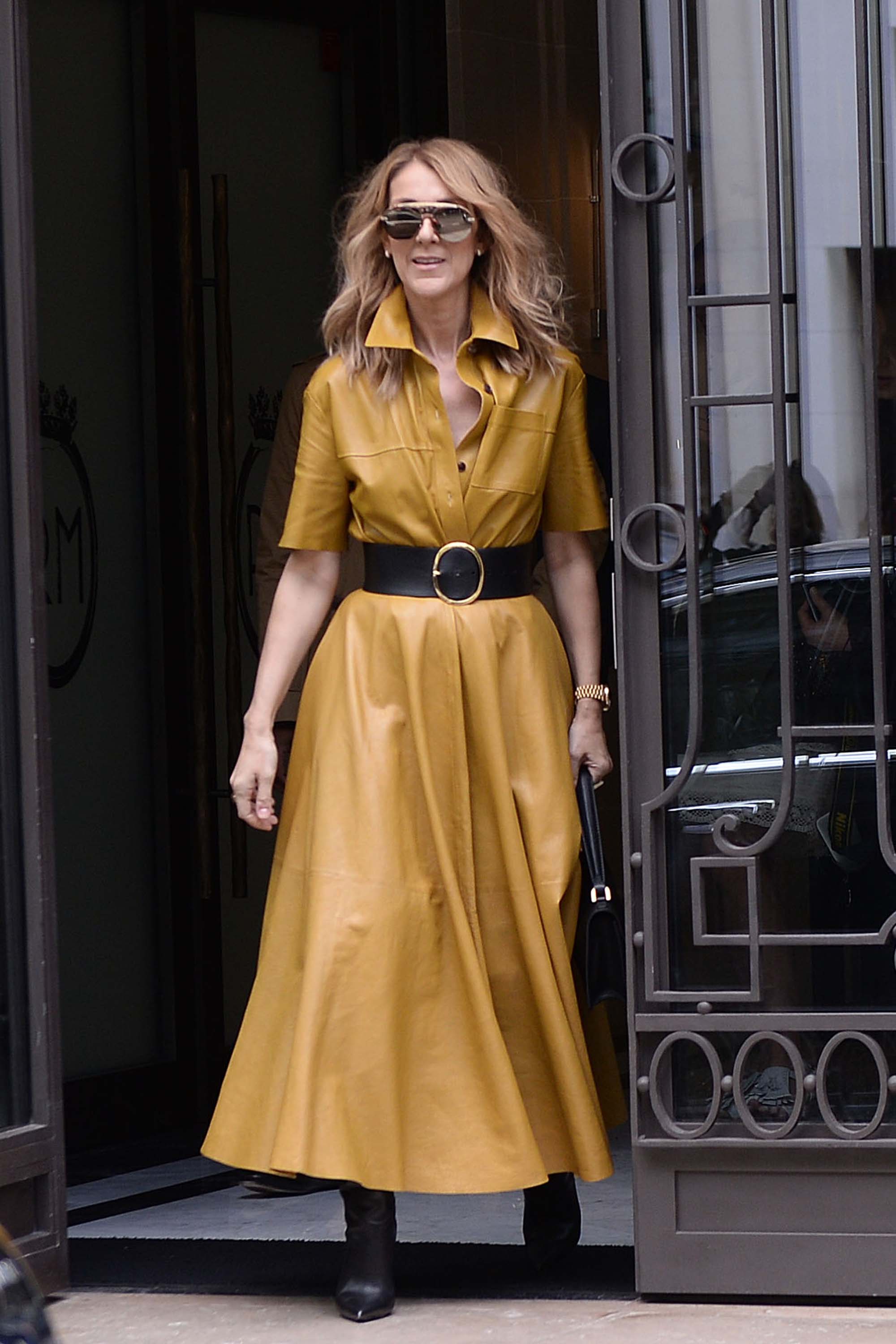 Celine Dion attends Christian Dior show
