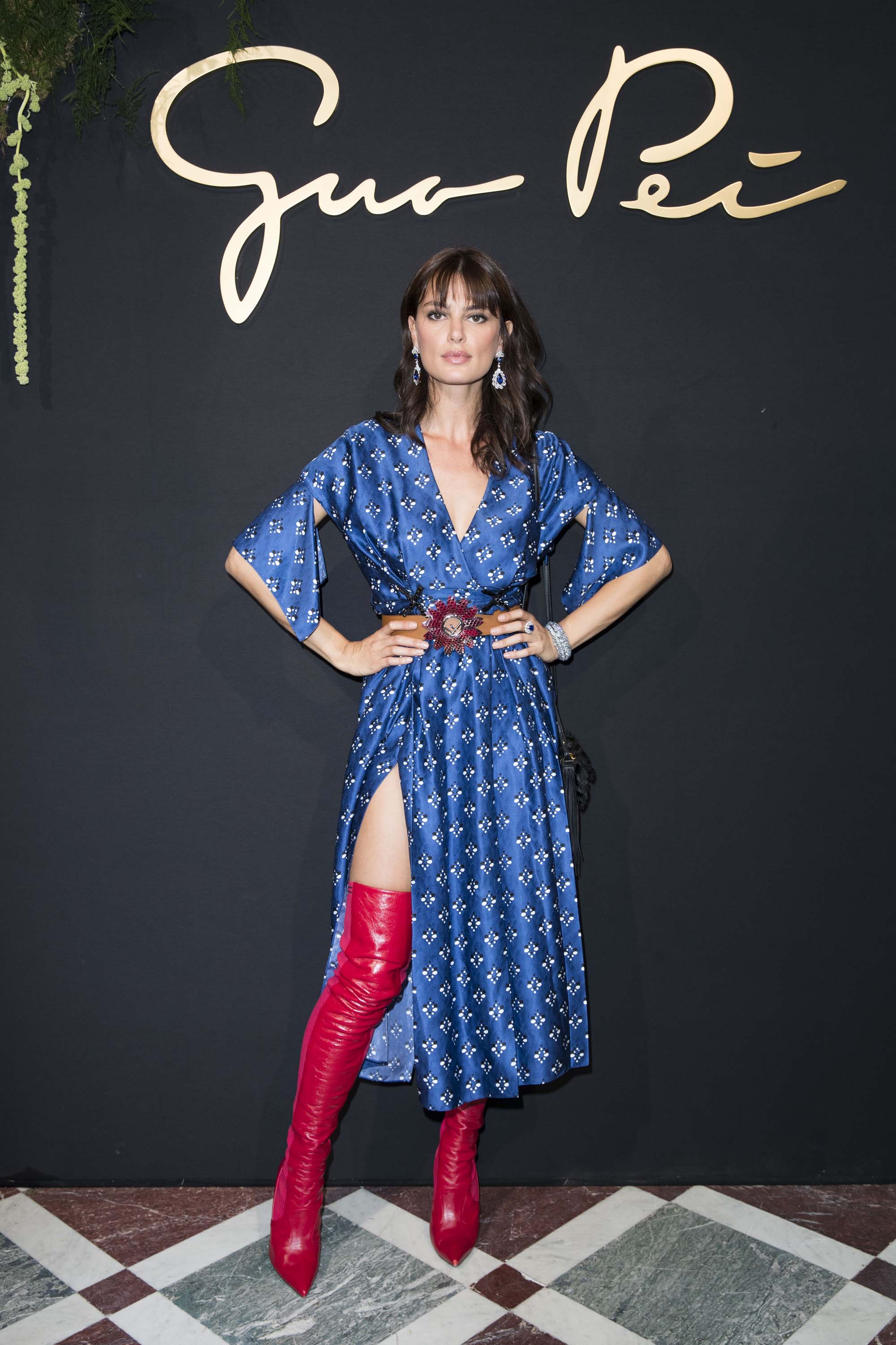 Catrinel Marlon attends Guo Pei show