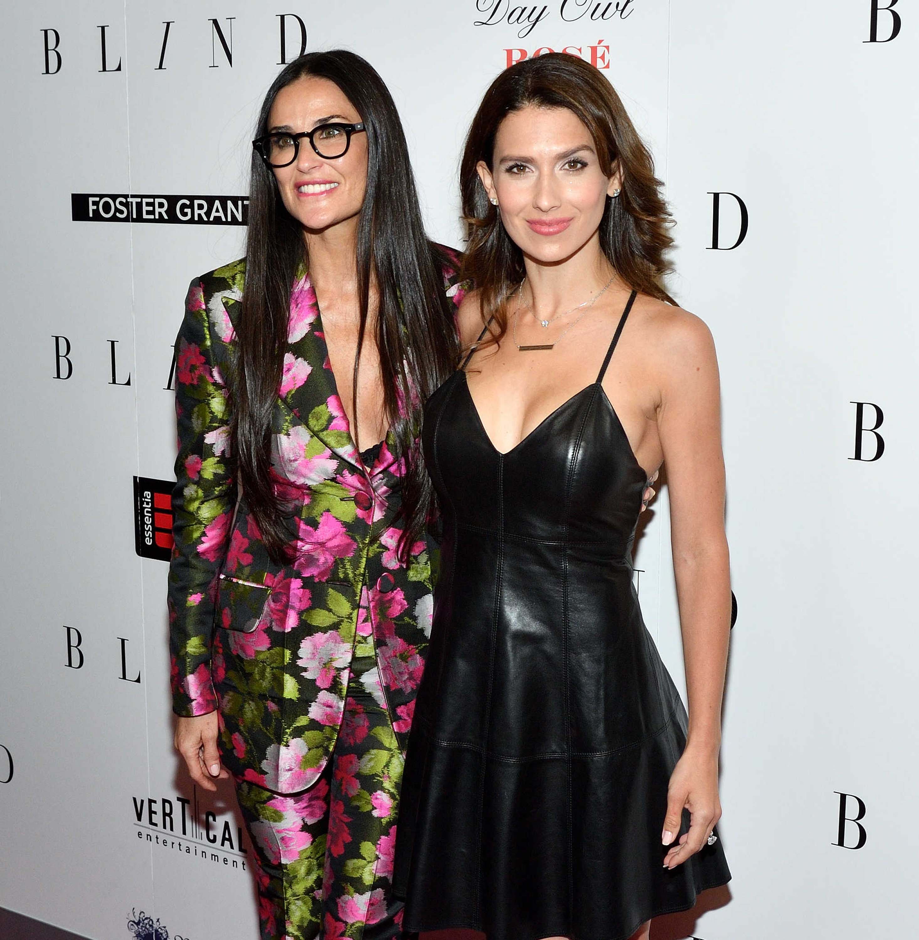 Hilaria Baldwin attends the Blind premiere