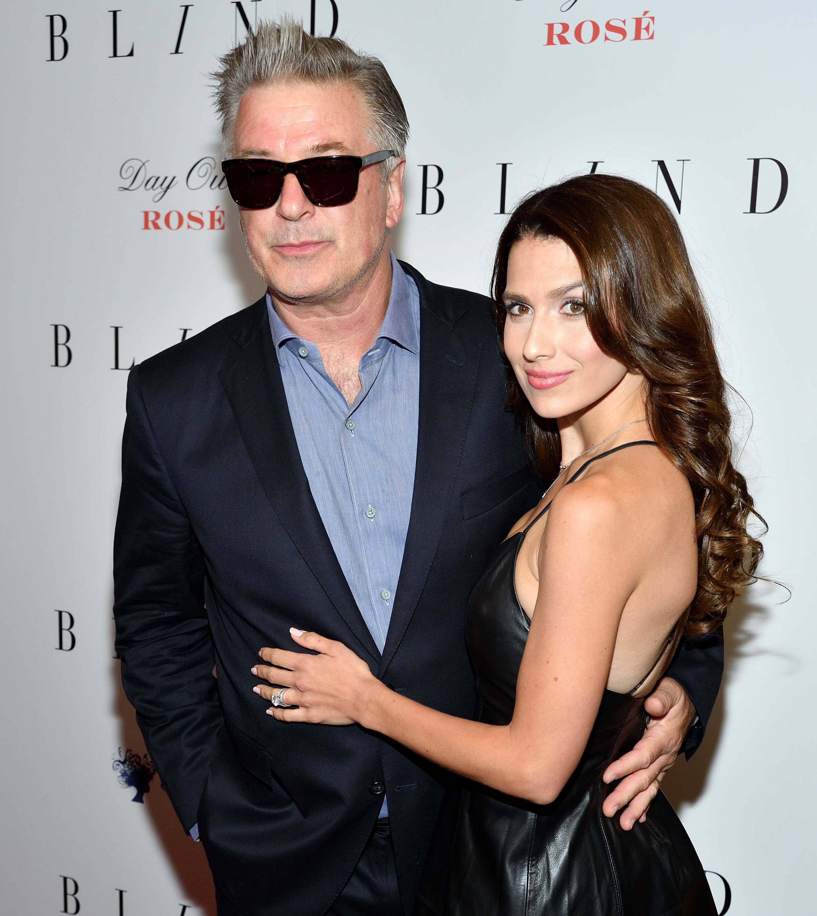 Hilaria Baldwin attends the Blind premiere