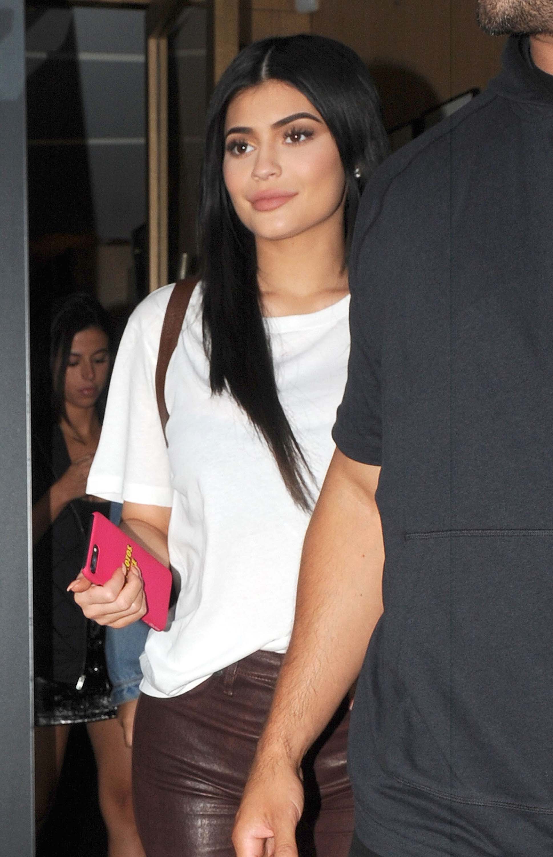 Kylie Jenner seen leaving Nobu