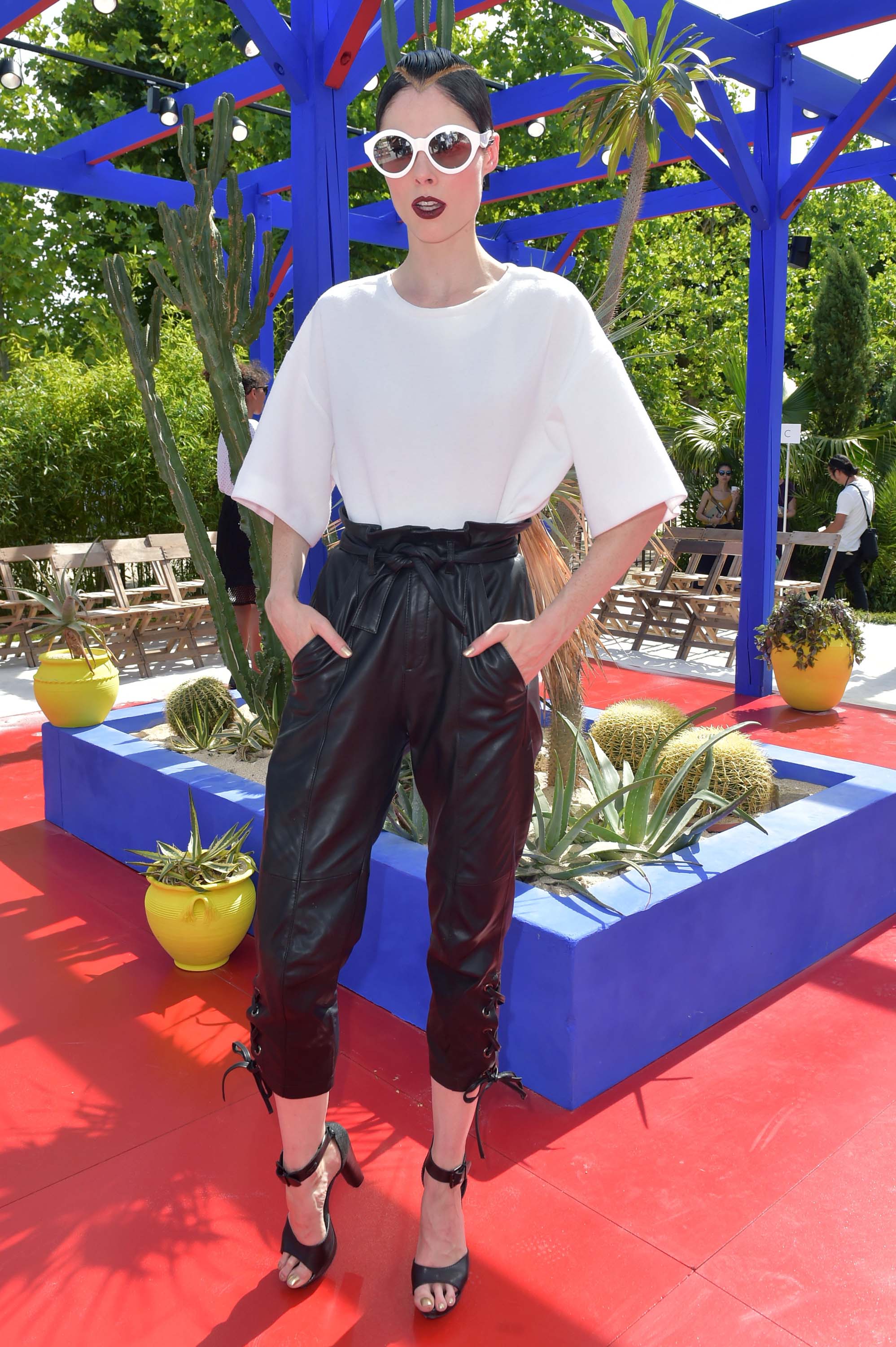 Coco Rocha attends Bonpoint show