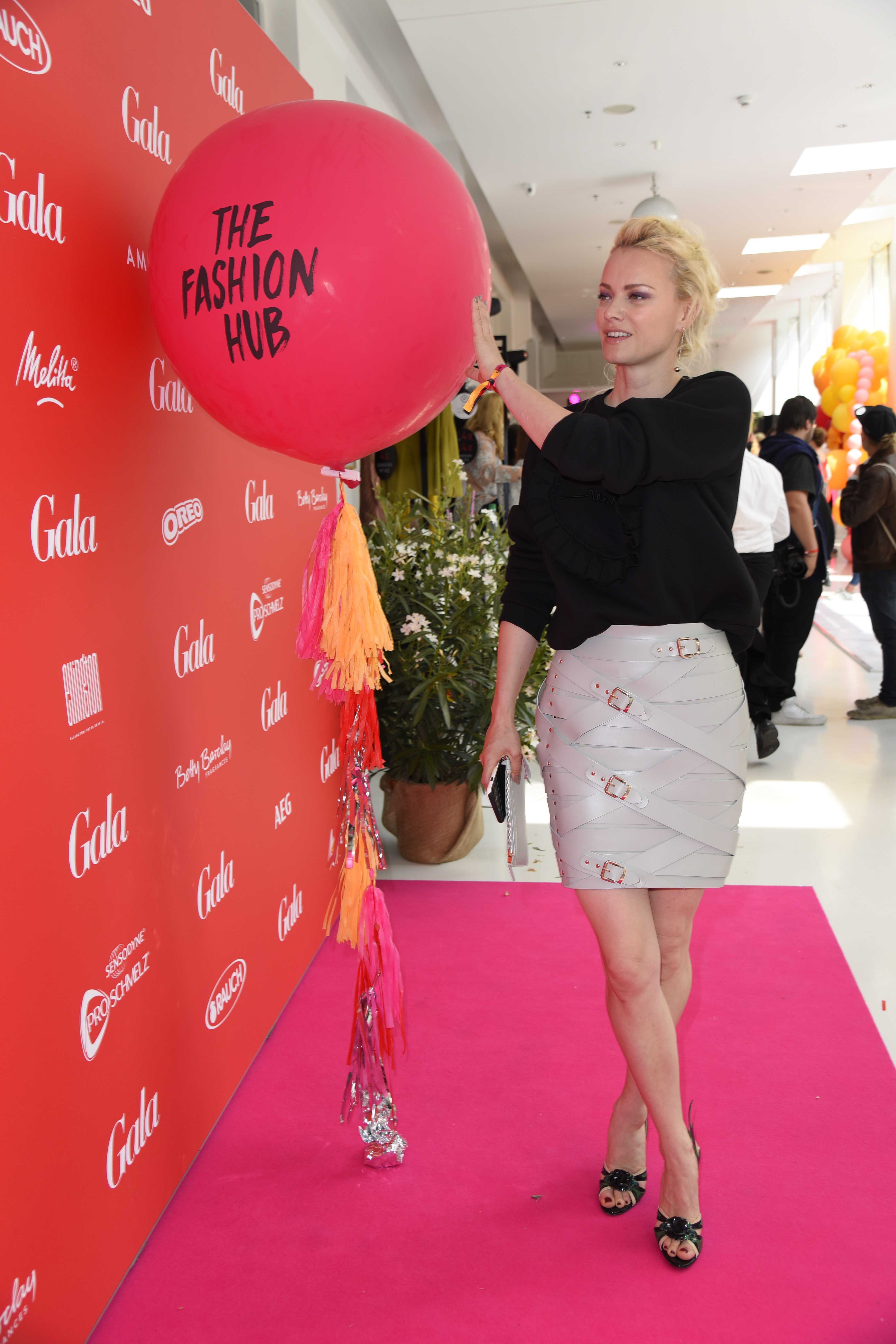 Franziska Knuppe attends the Gala Fashion Brunch