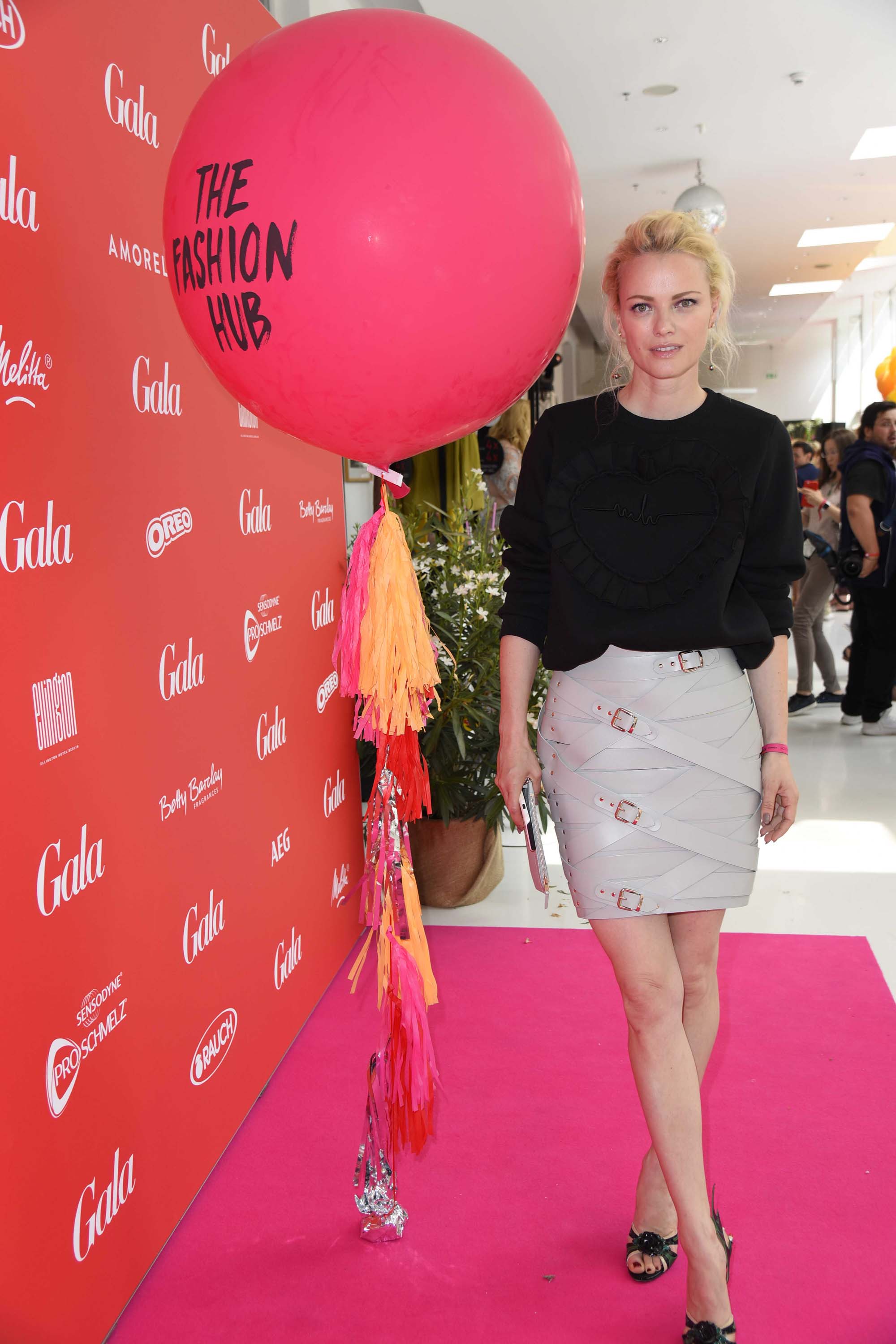 Franziska Knuppe attends the Gala Fashion Brunch