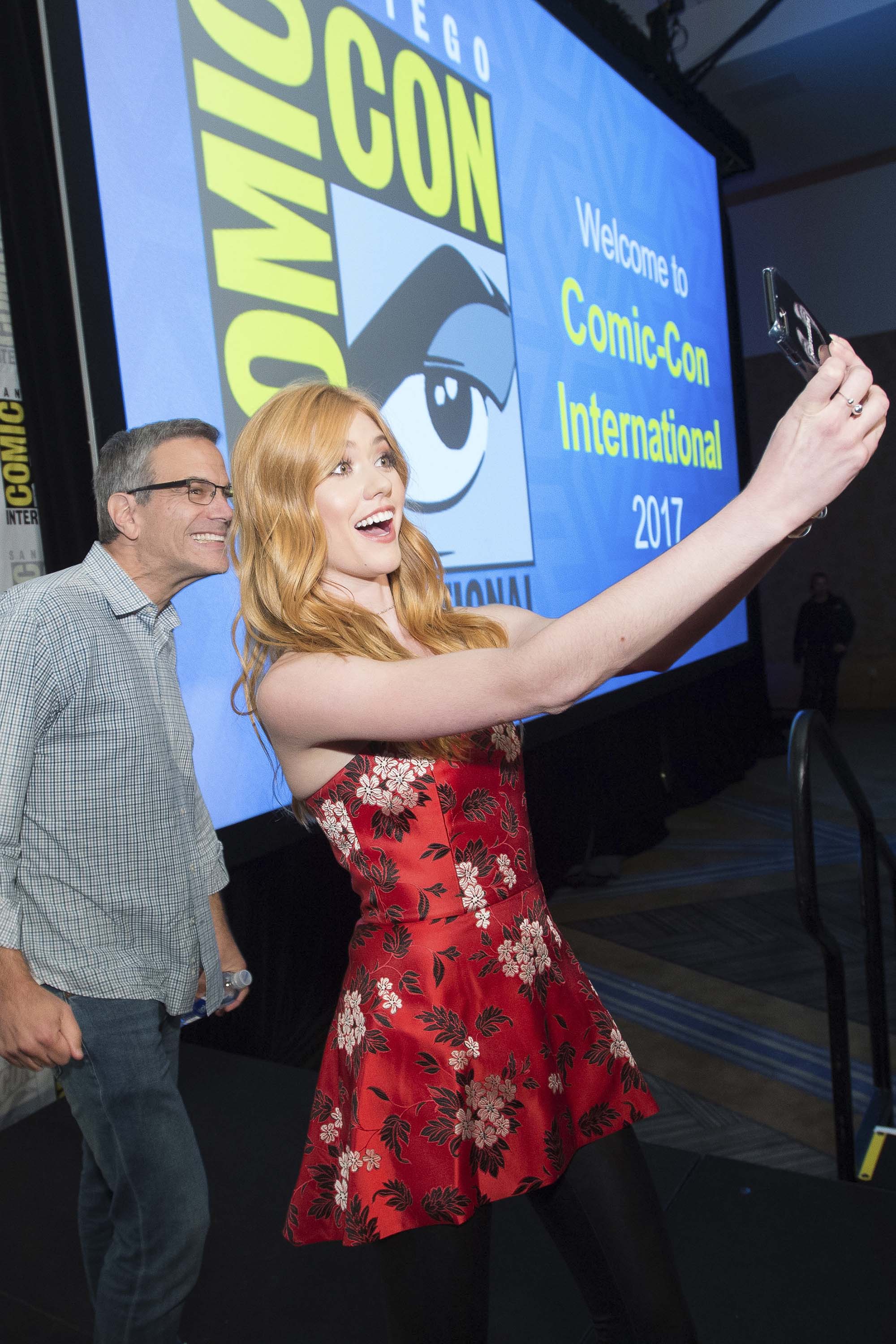 Katherine McNamara attends Freeform Panel Comic Con 2017