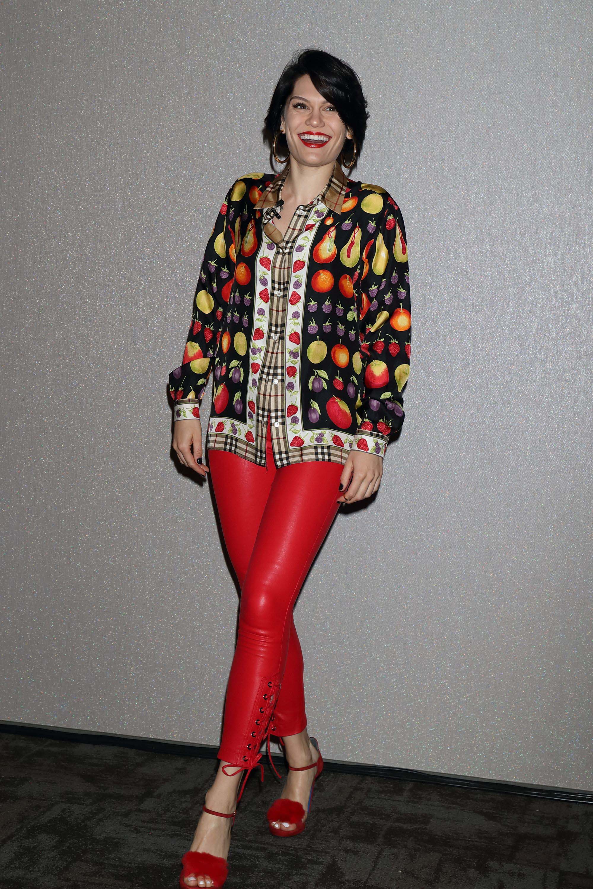 Jessie J attends a photo call and press conference