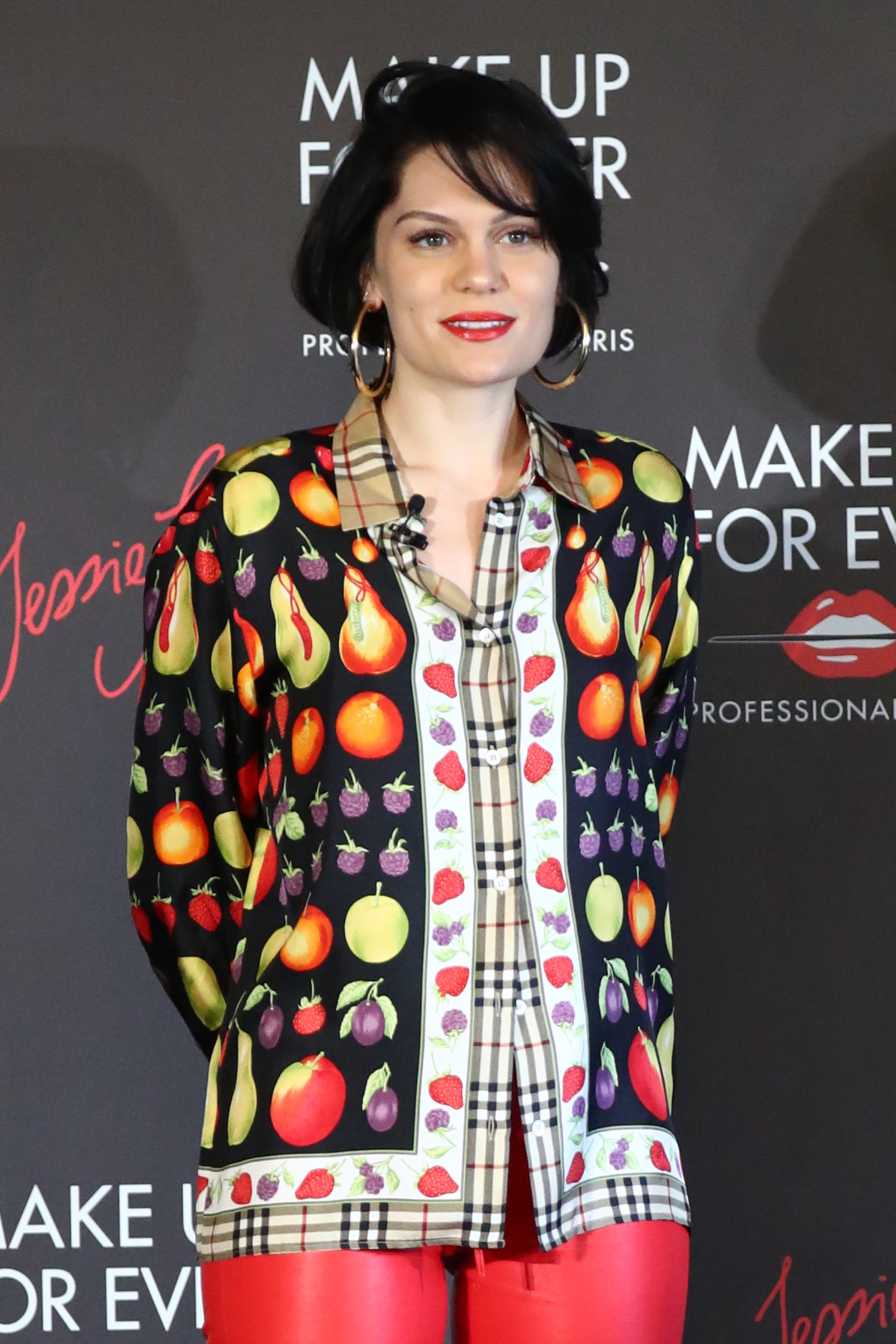 Jessie J attends a photo call and press conference